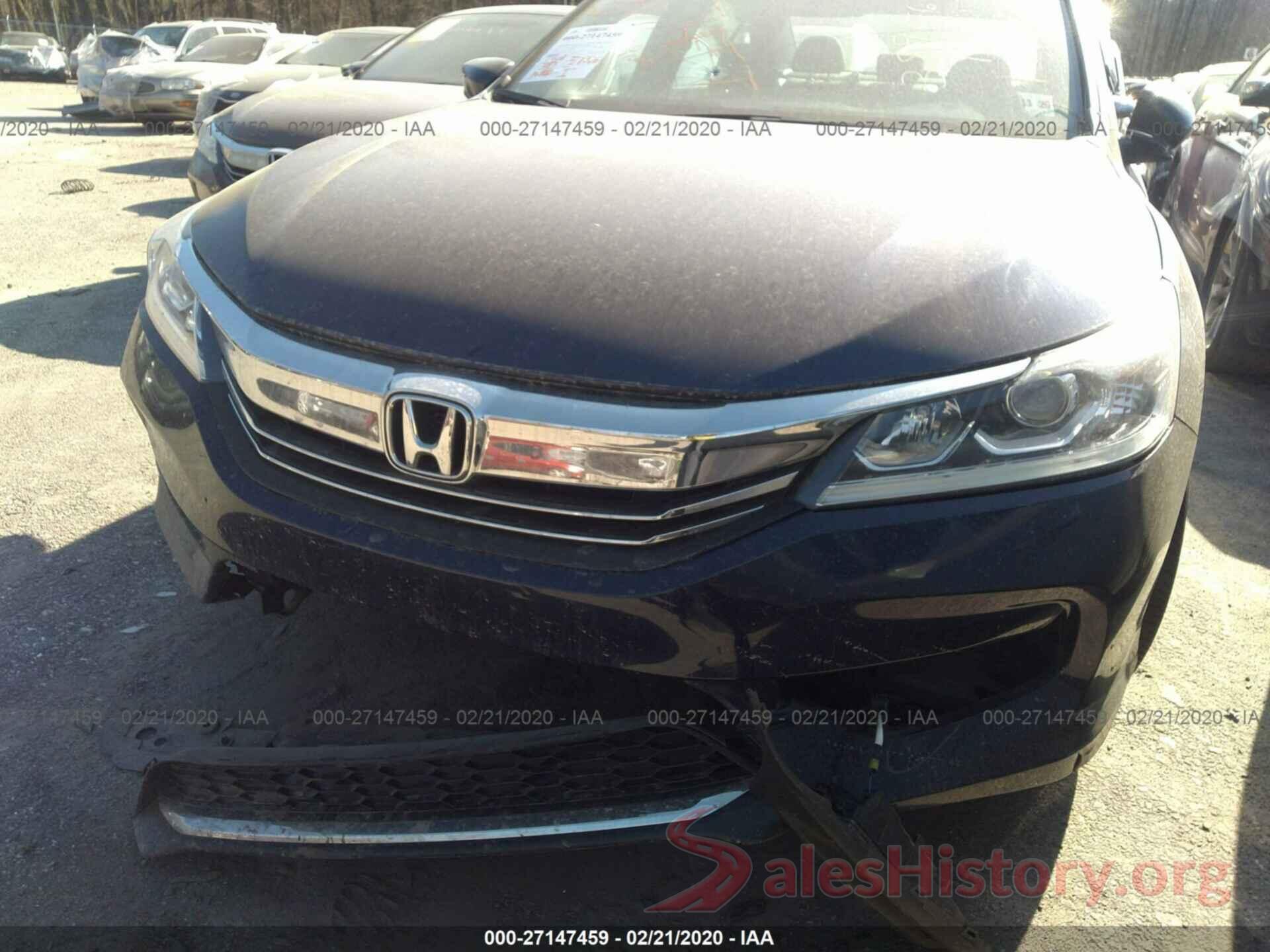 1HGCR2F56GA014850 2016 HONDA ACCORD