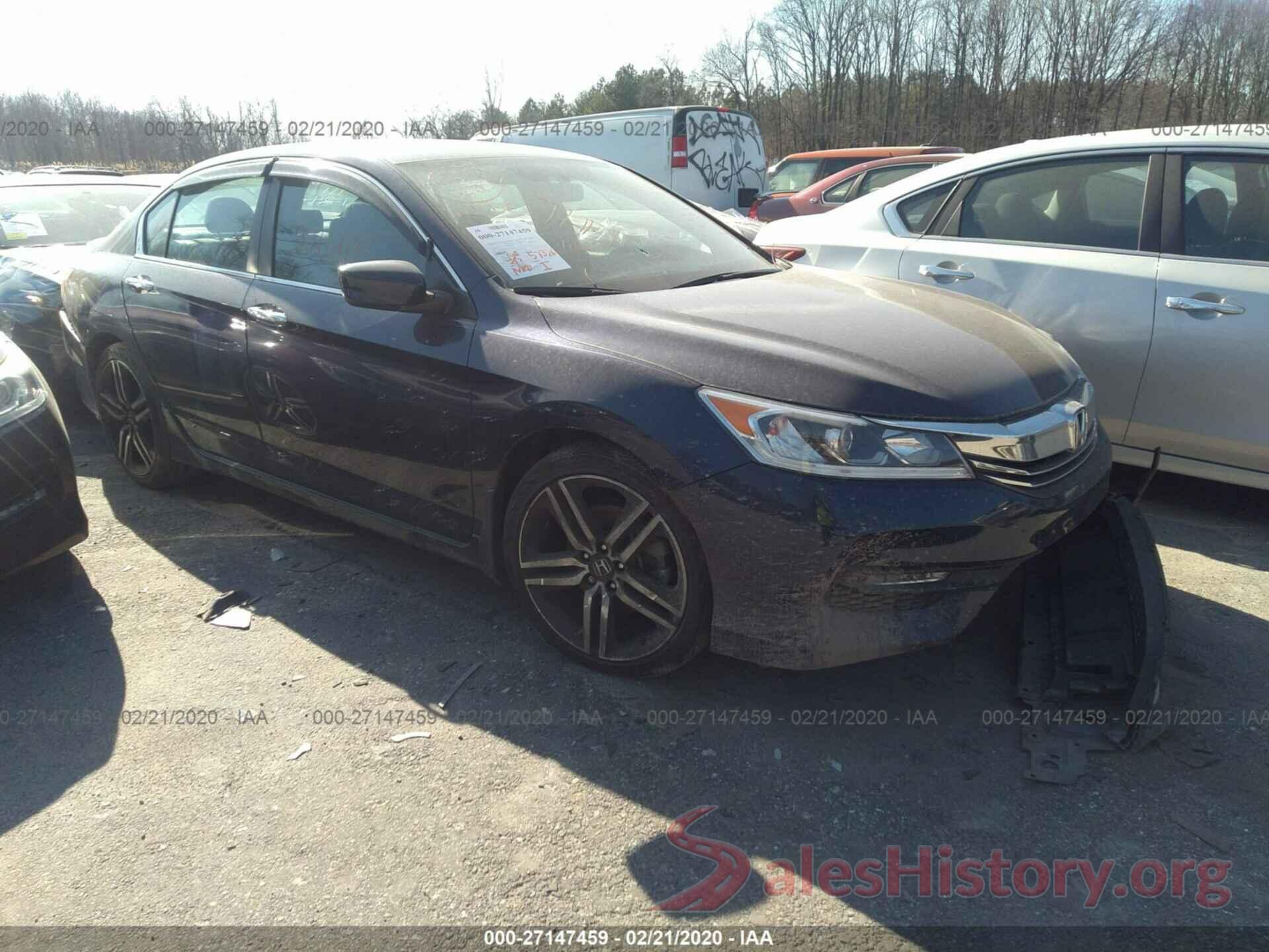 1HGCR2F56GA014850 2016 HONDA ACCORD