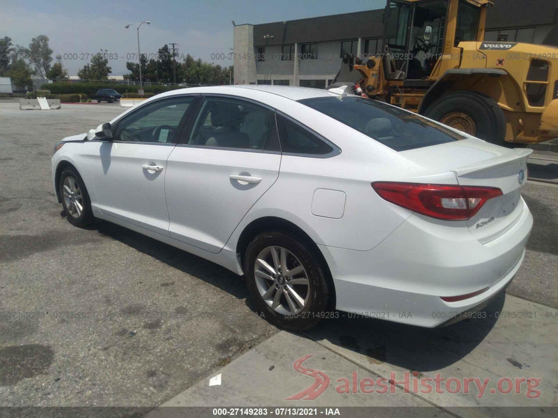 5NPE24AF5HH586302 2017 HYUNDAI SONATA