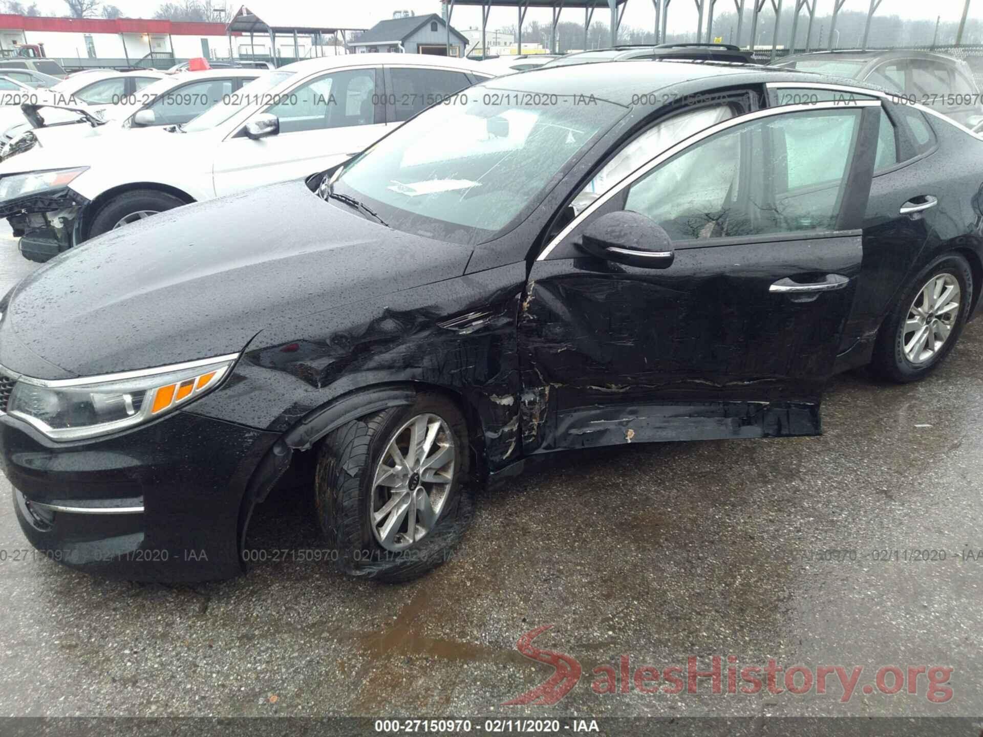 5XXGT4L39GG097114 2016 KIA OPTIMA