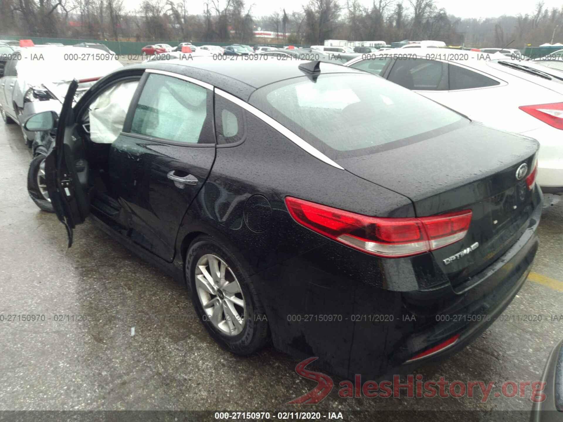 5XXGT4L39GG097114 2016 KIA OPTIMA