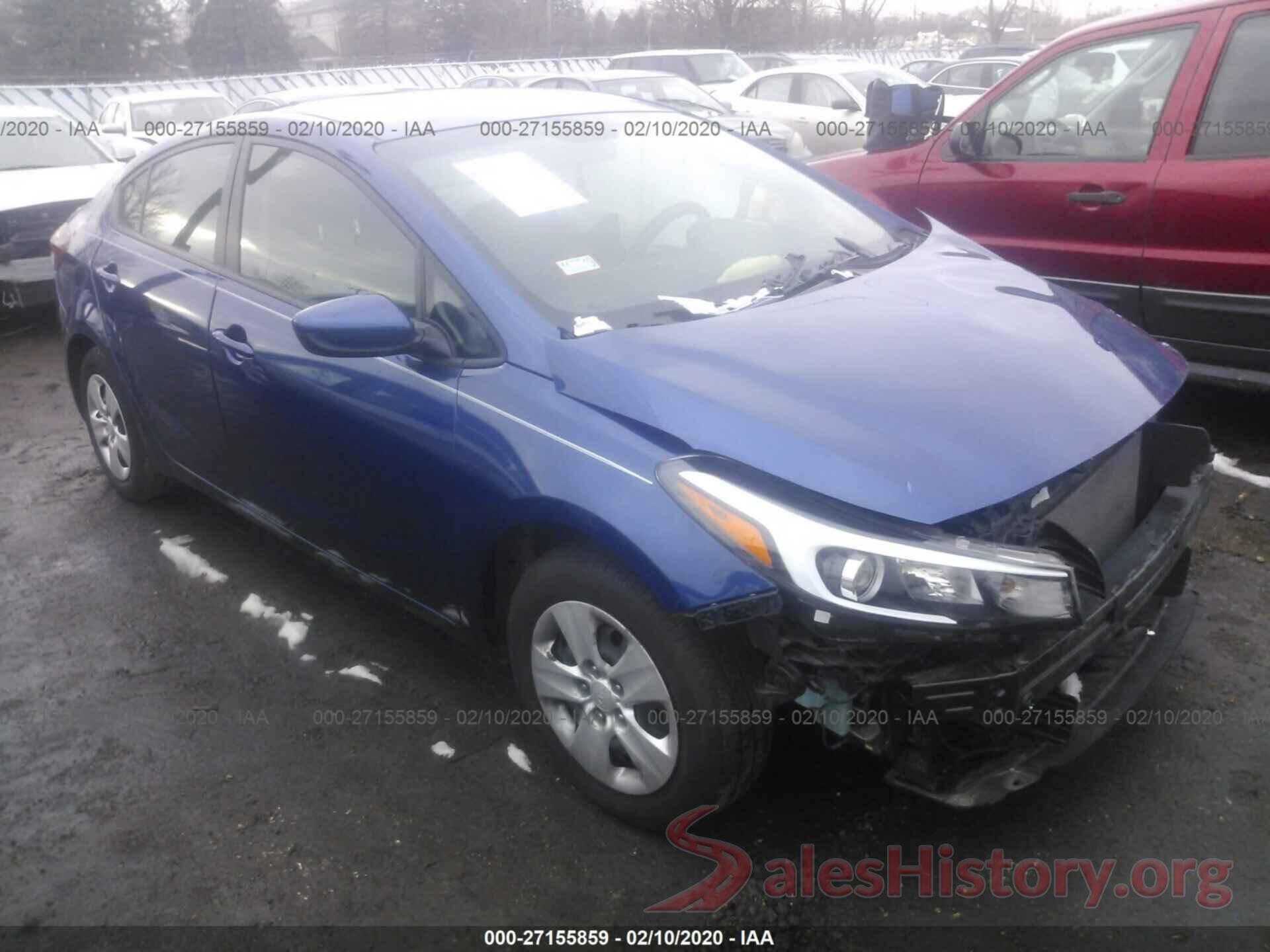 3KPFK4A77JE211275 2018 KIA FORTE