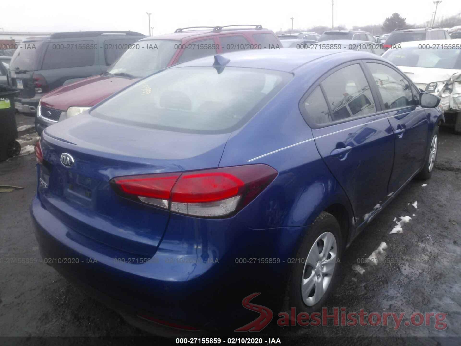 3KPFK4A77JE211275 2018 KIA FORTE