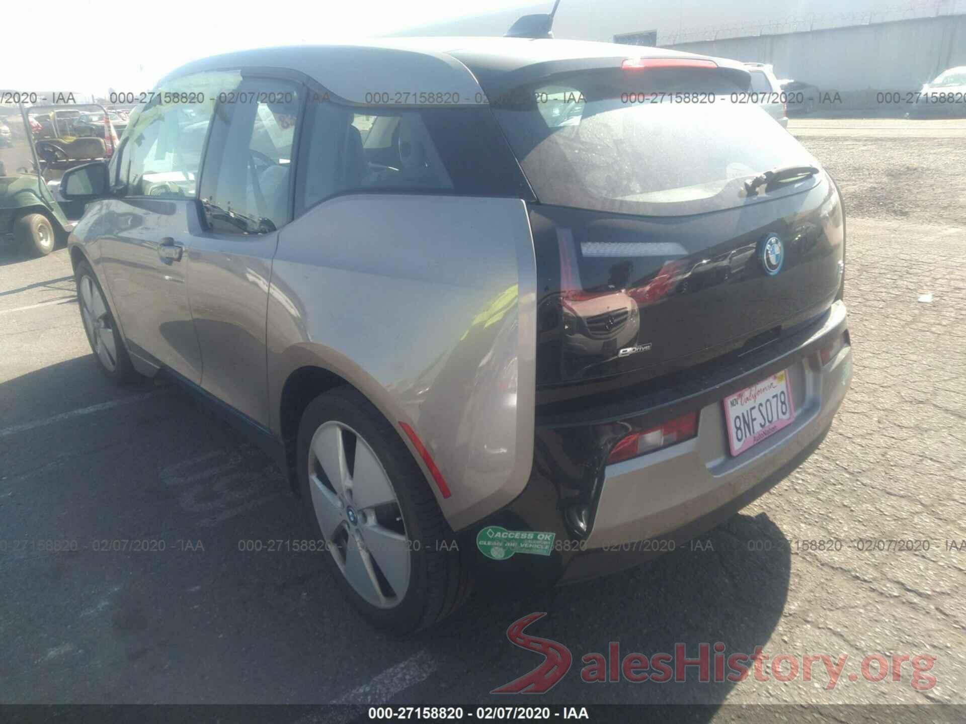 WBY1Z4C51FV278859 2015 BMW I3