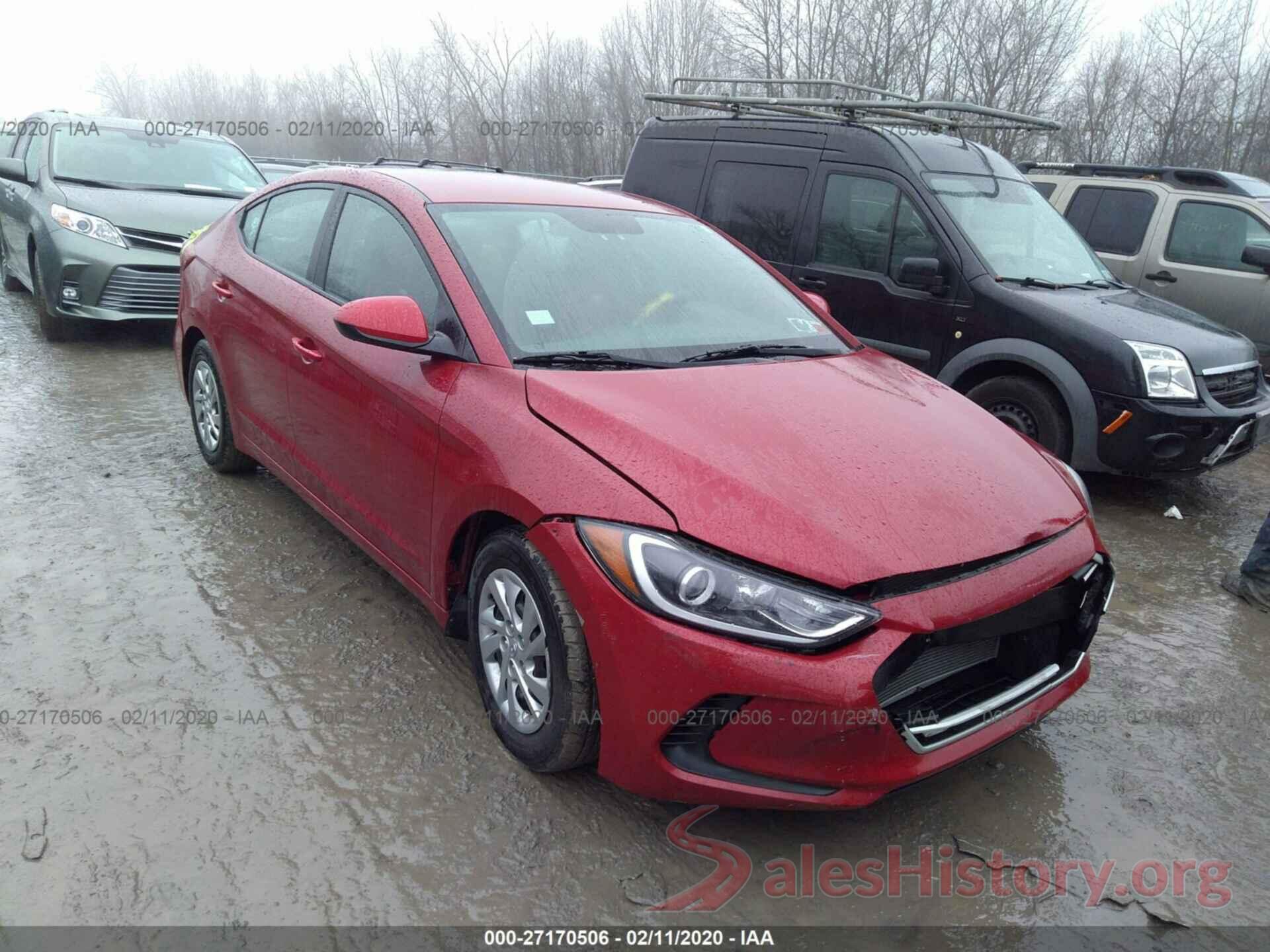 KMHD74LF9HU337397 2017 HYUNDAI ELANTRA