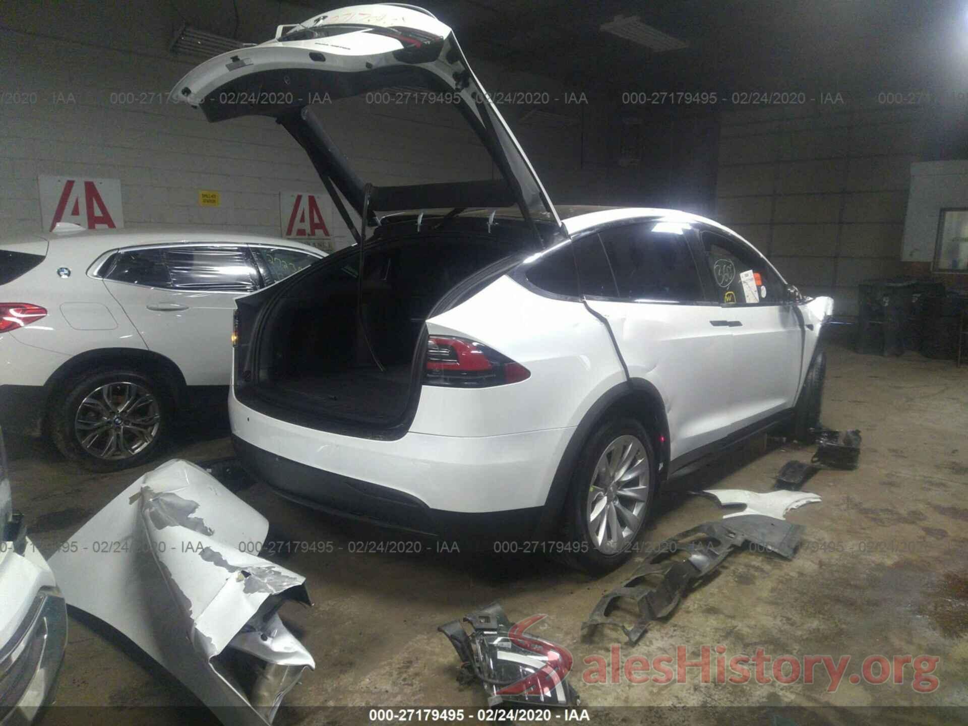 5YJXCBE21LF242202 2020 TESLA MODEL X