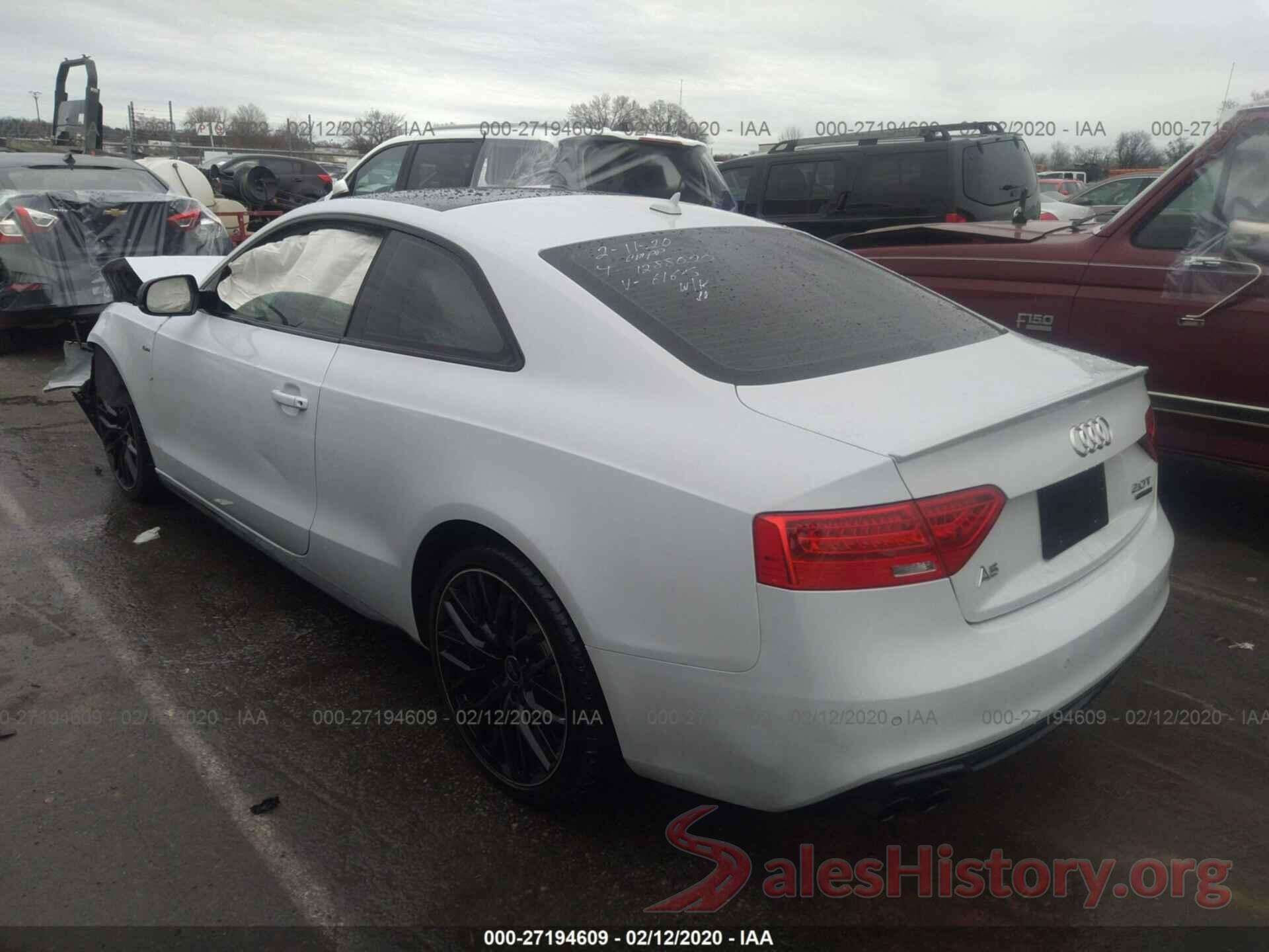 WAUM2AFR5GA026165 2016 AUDI A5