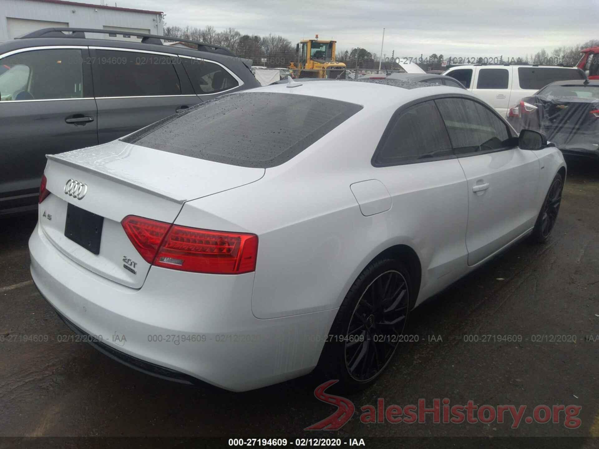 WAUM2AFR5GA026165 2016 AUDI A5