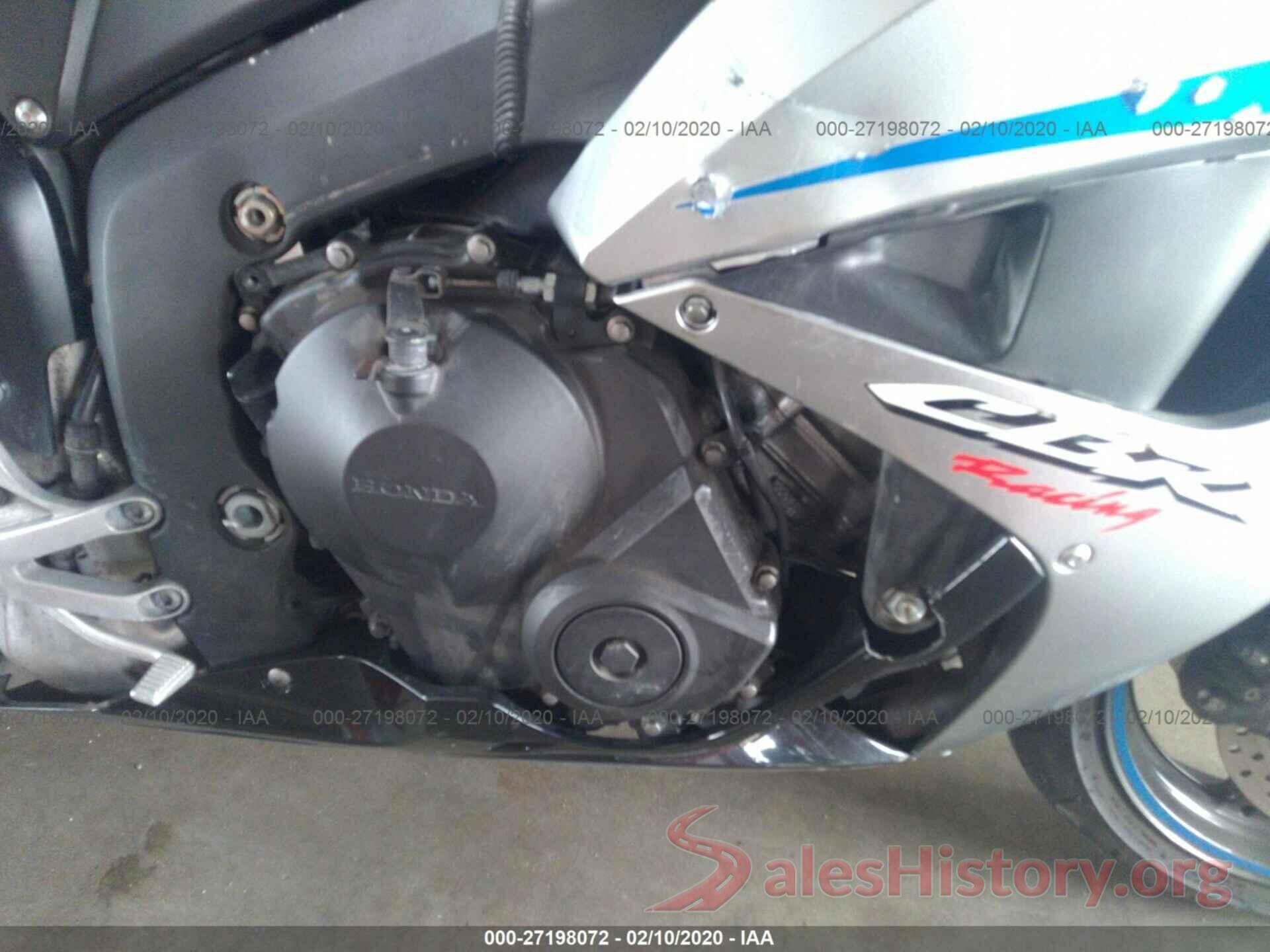 JH2PC4004CK500417 2012 HONDA CBR600