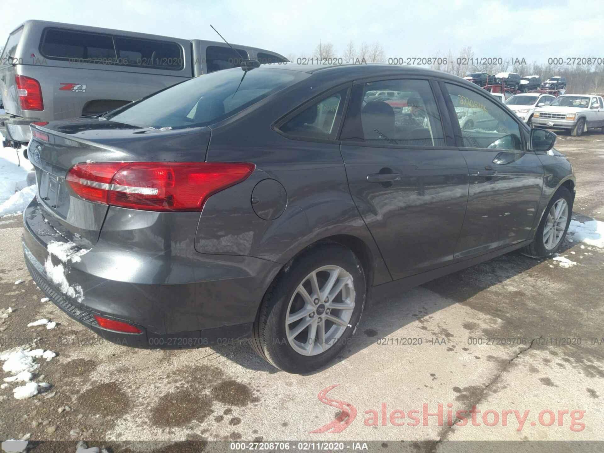 1FADP3F20HL336657 2017 FORD FOCUS