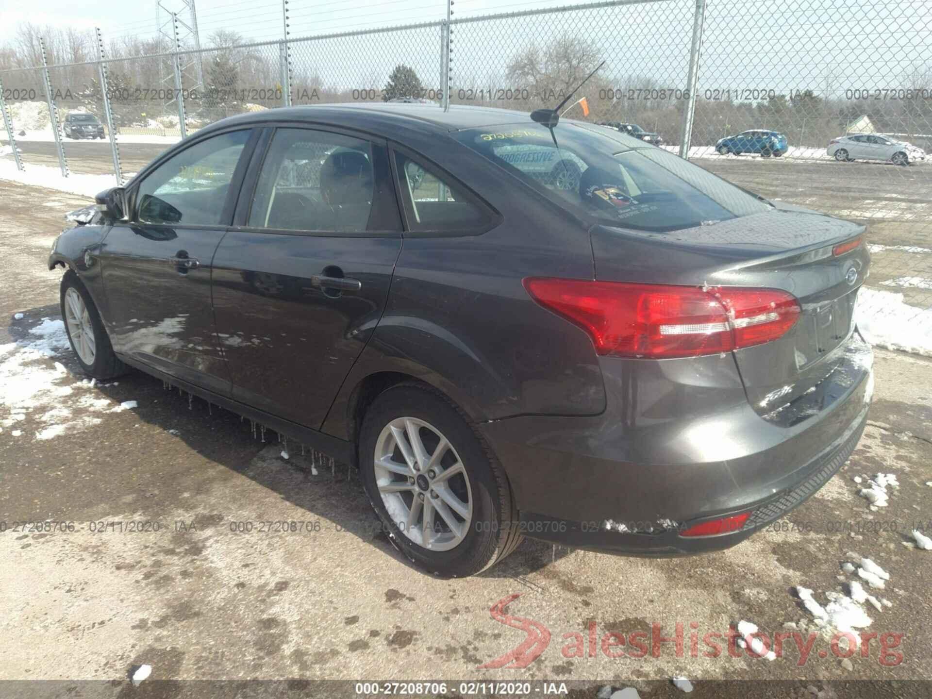 1FADP3F20HL336657 2017 FORD FOCUS