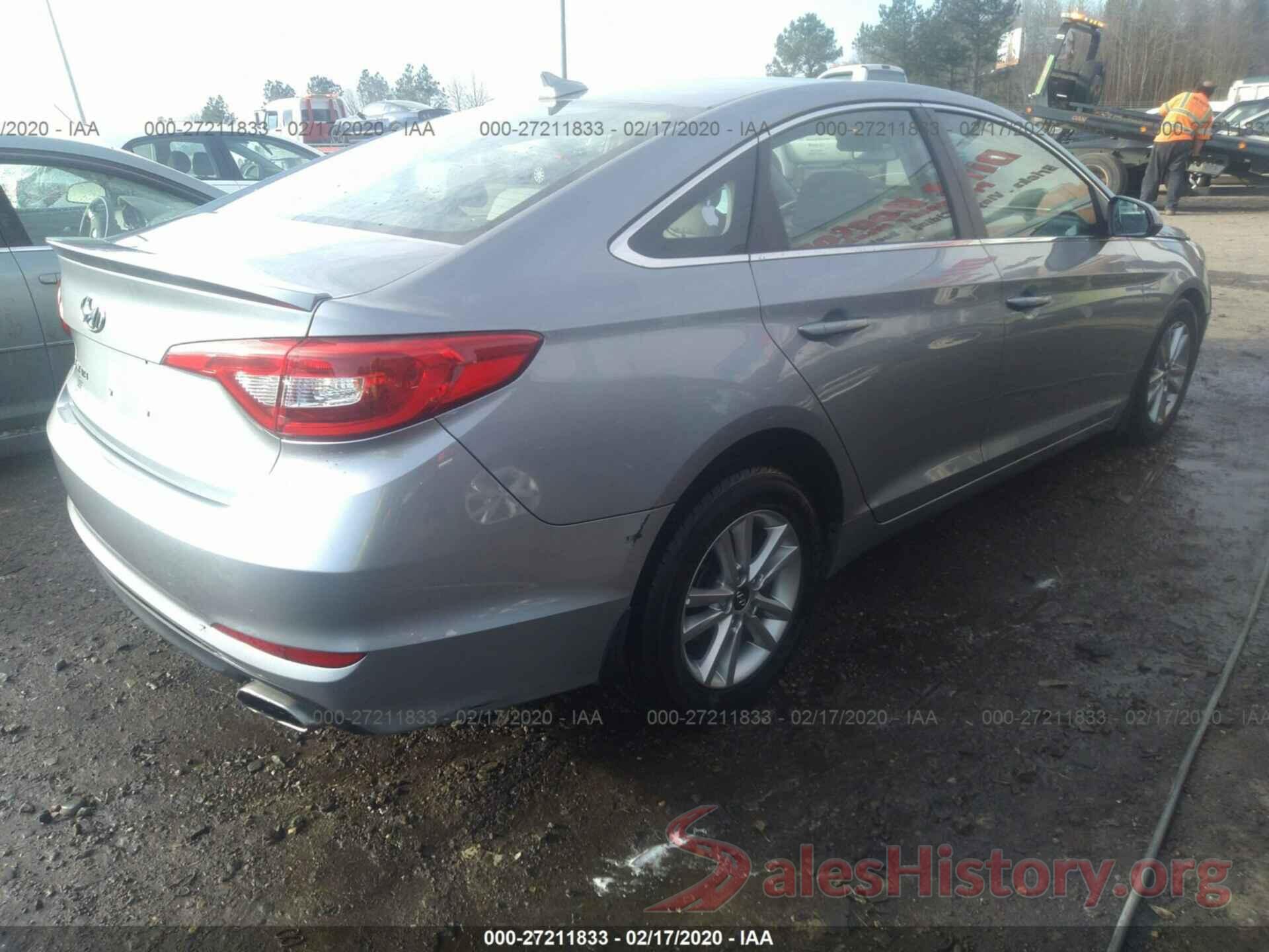 5NPE24AF4GH302916 2016 HYUNDAI SONATA