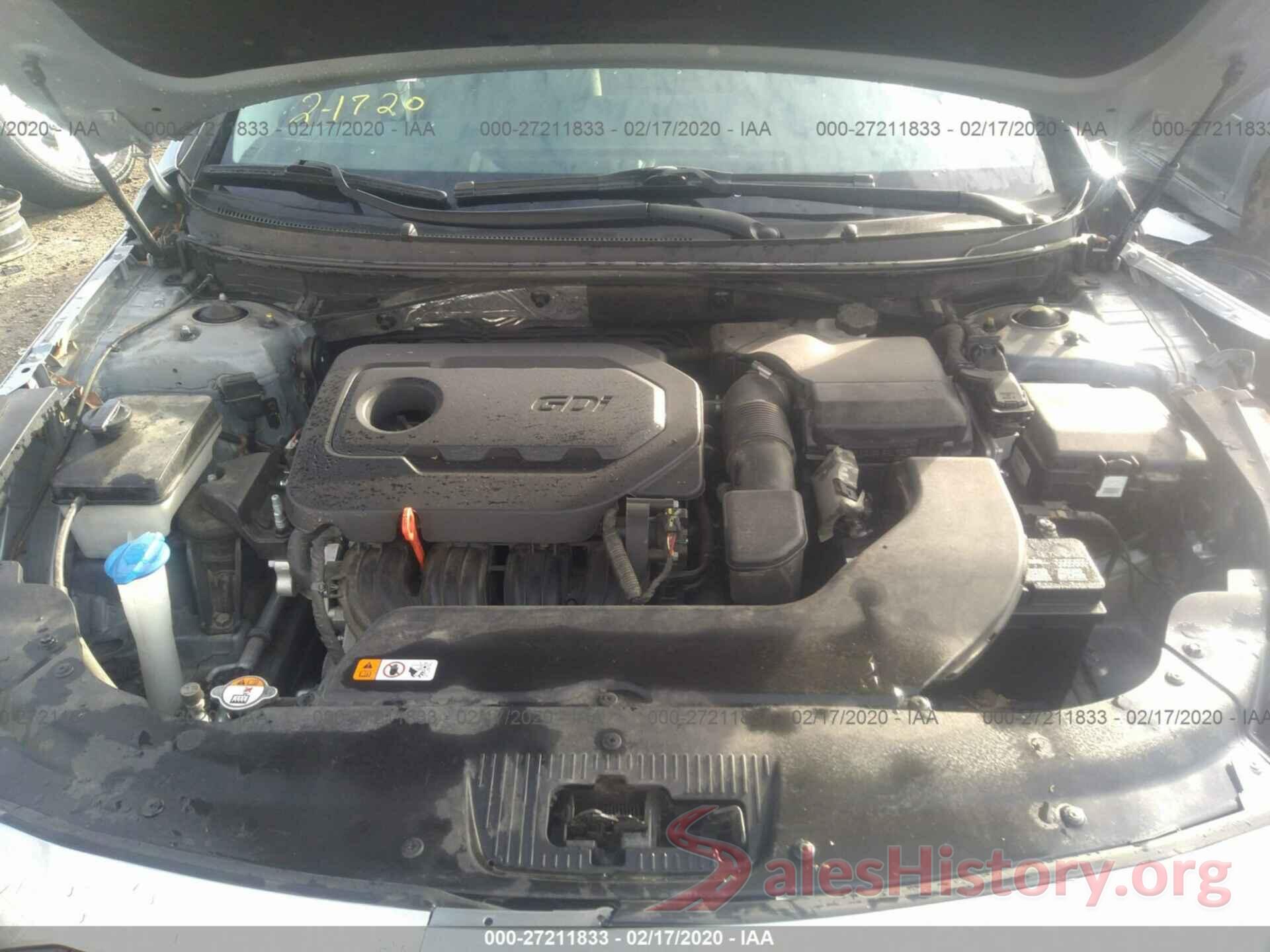 5NPE24AF4GH302916 2016 HYUNDAI SONATA