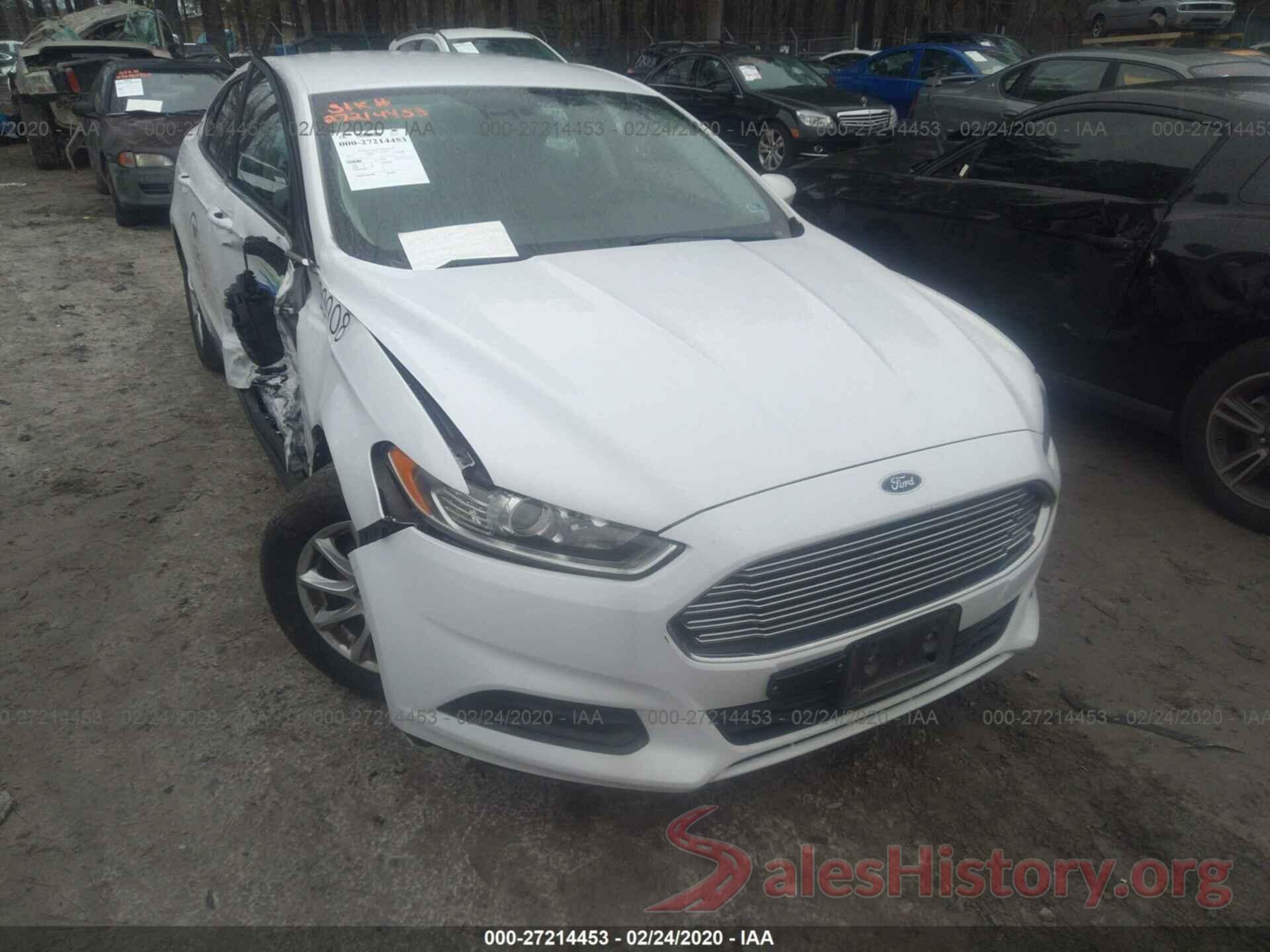 1FA6P0G74F5124234 2015 FORD FUSION