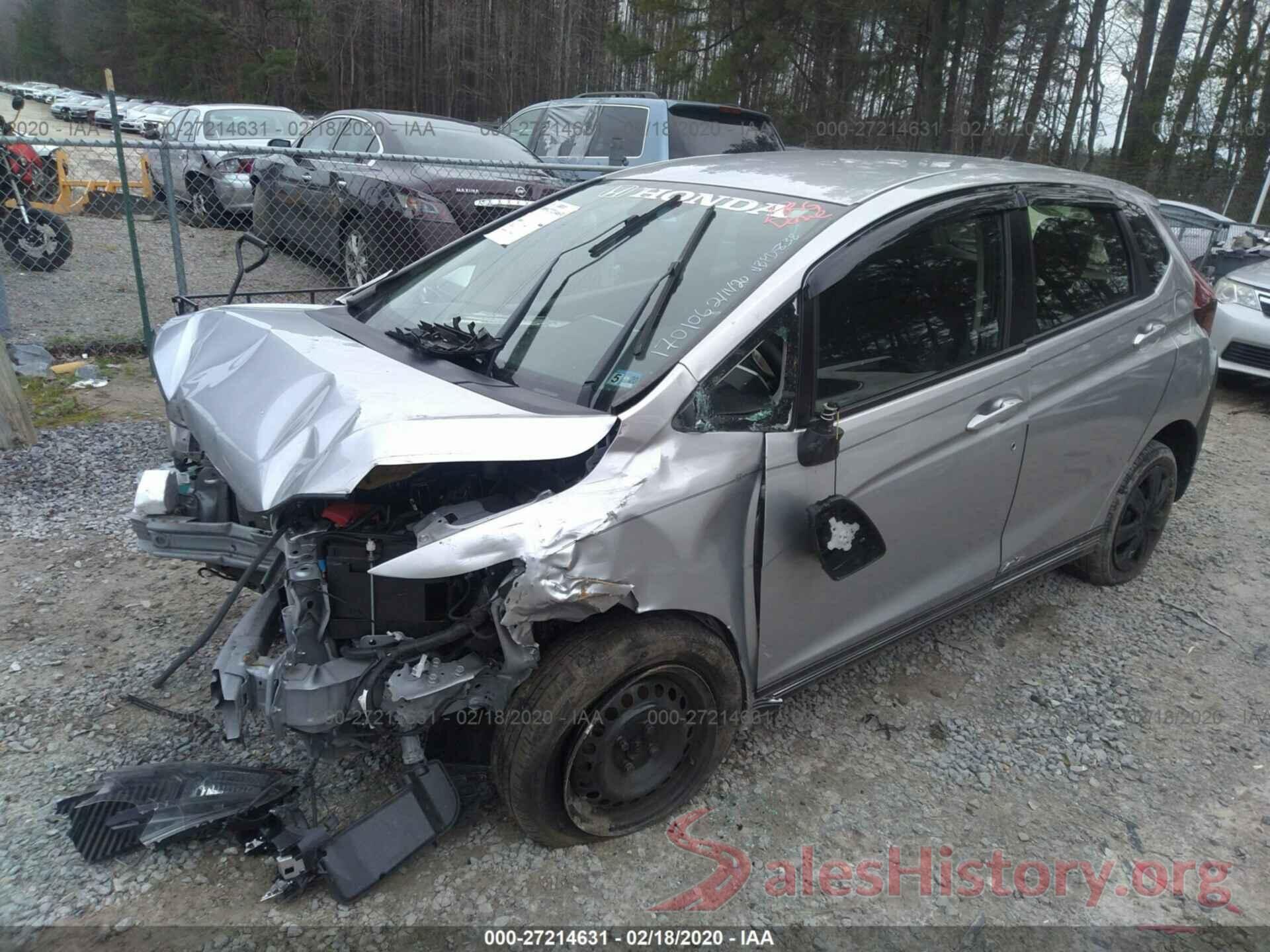 JHMGK5H54GX008348 2016 HONDA FIT