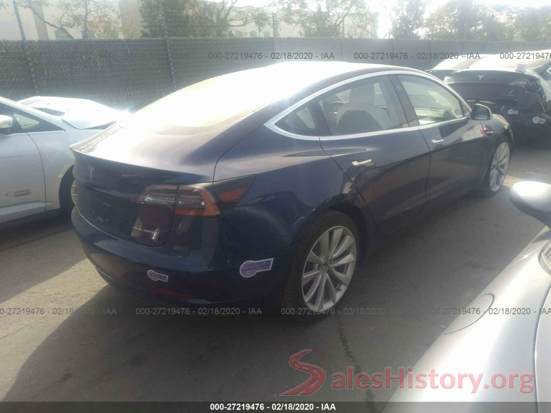 5YJ3E1EB3JF147673 2018 TESLA MODEL 3