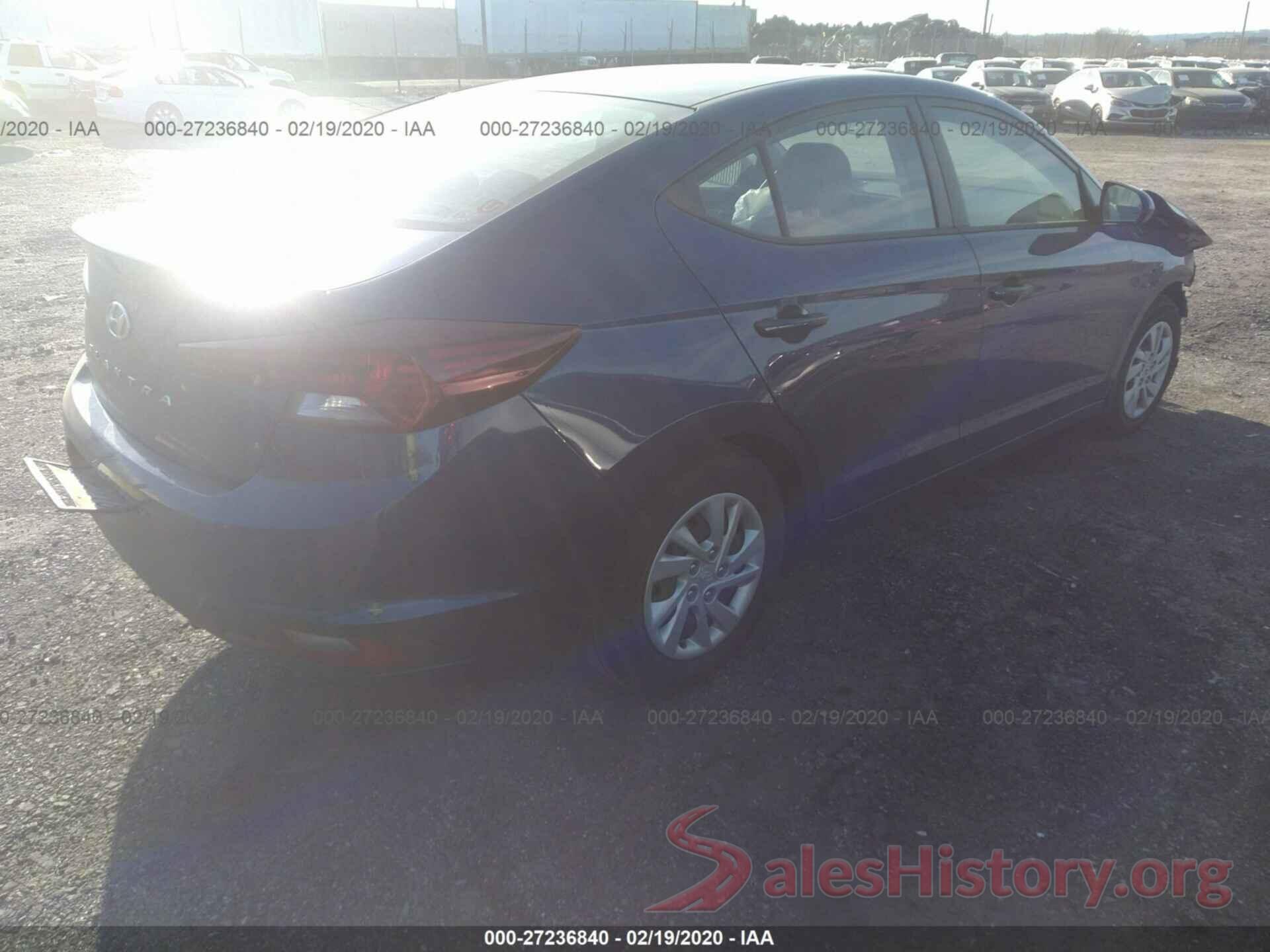 5NPD74LF1KH497604 2019 HYUNDAI ELANTRA