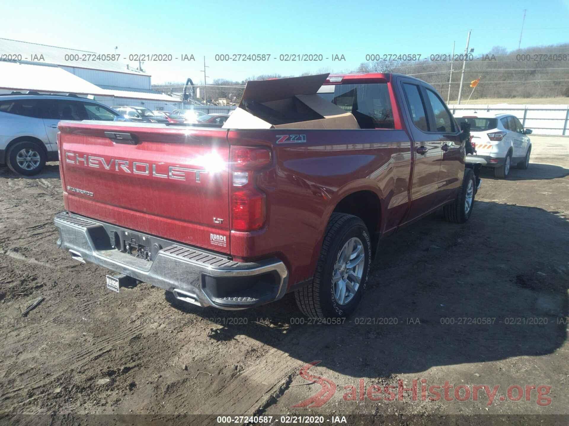 1GCRYDED0KZ351623 2019 CHEVROLET SILVERADO