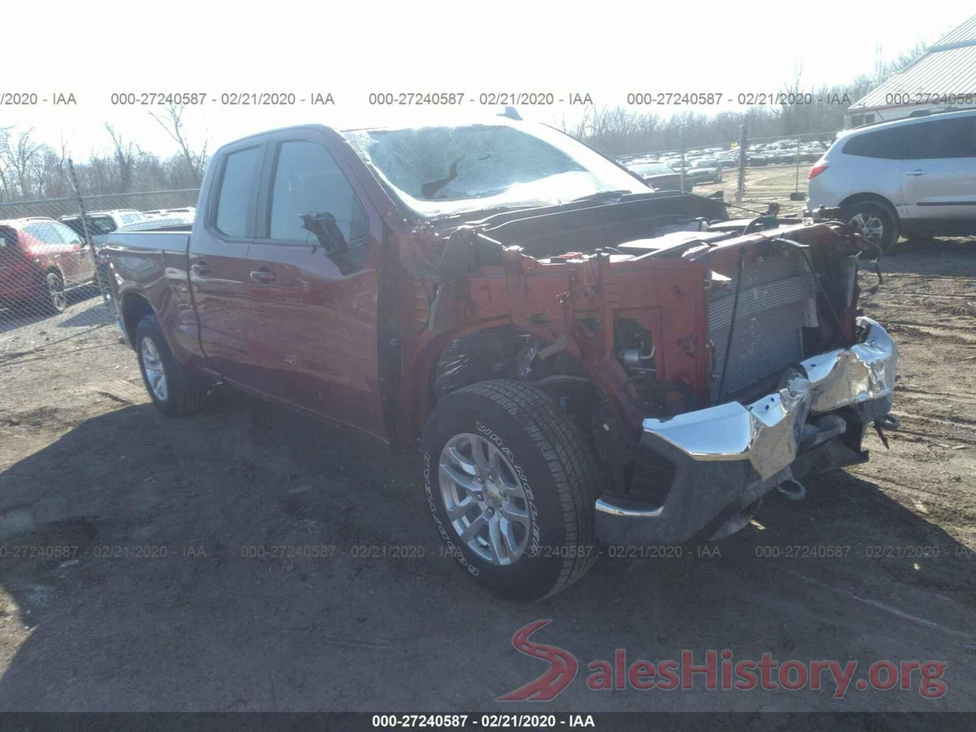 1GCRYDED0KZ351623 2019 CHEVROLET SILVERADO