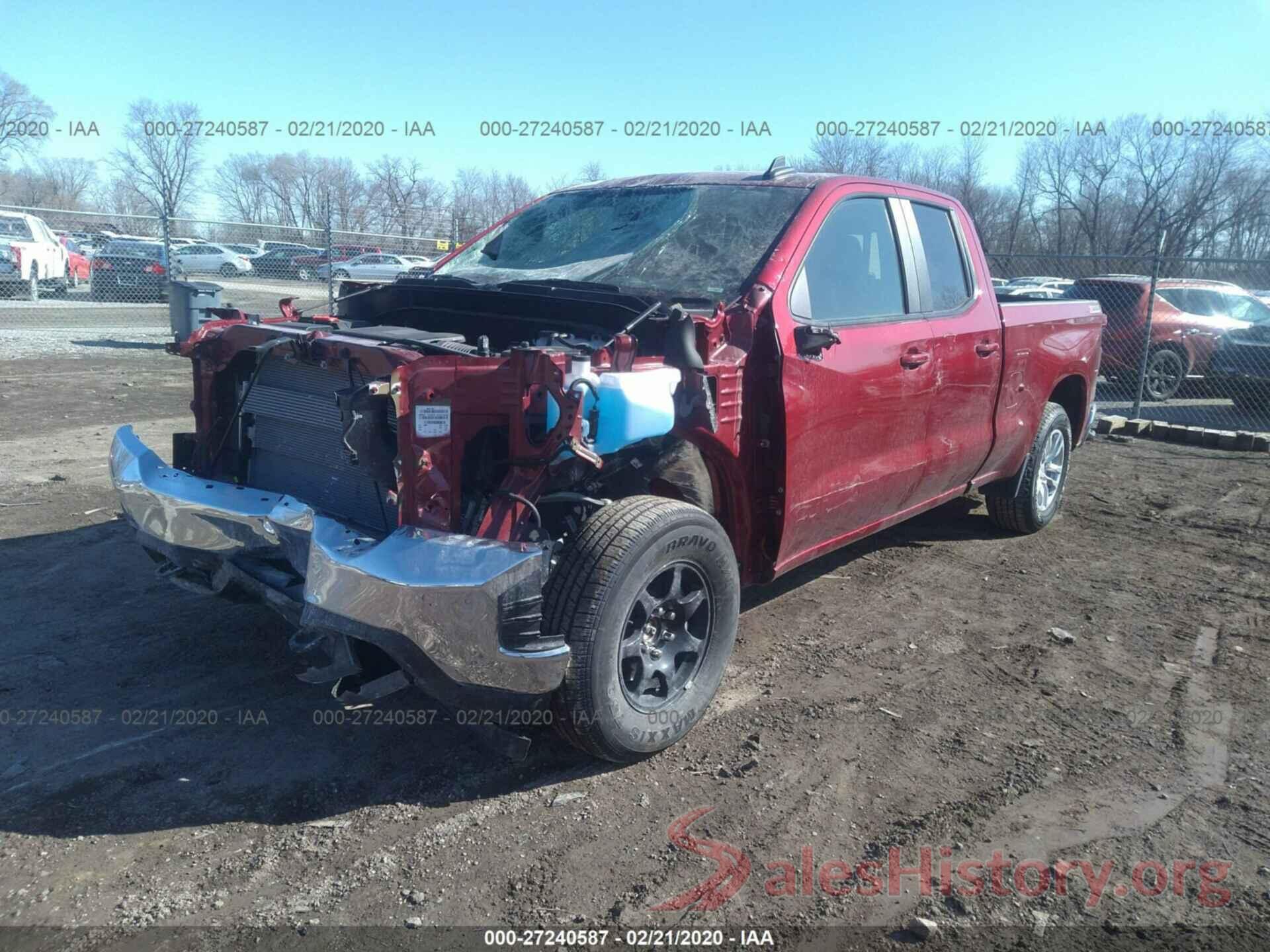 1GCRYDED0KZ351623 2019 CHEVROLET SILVERADO