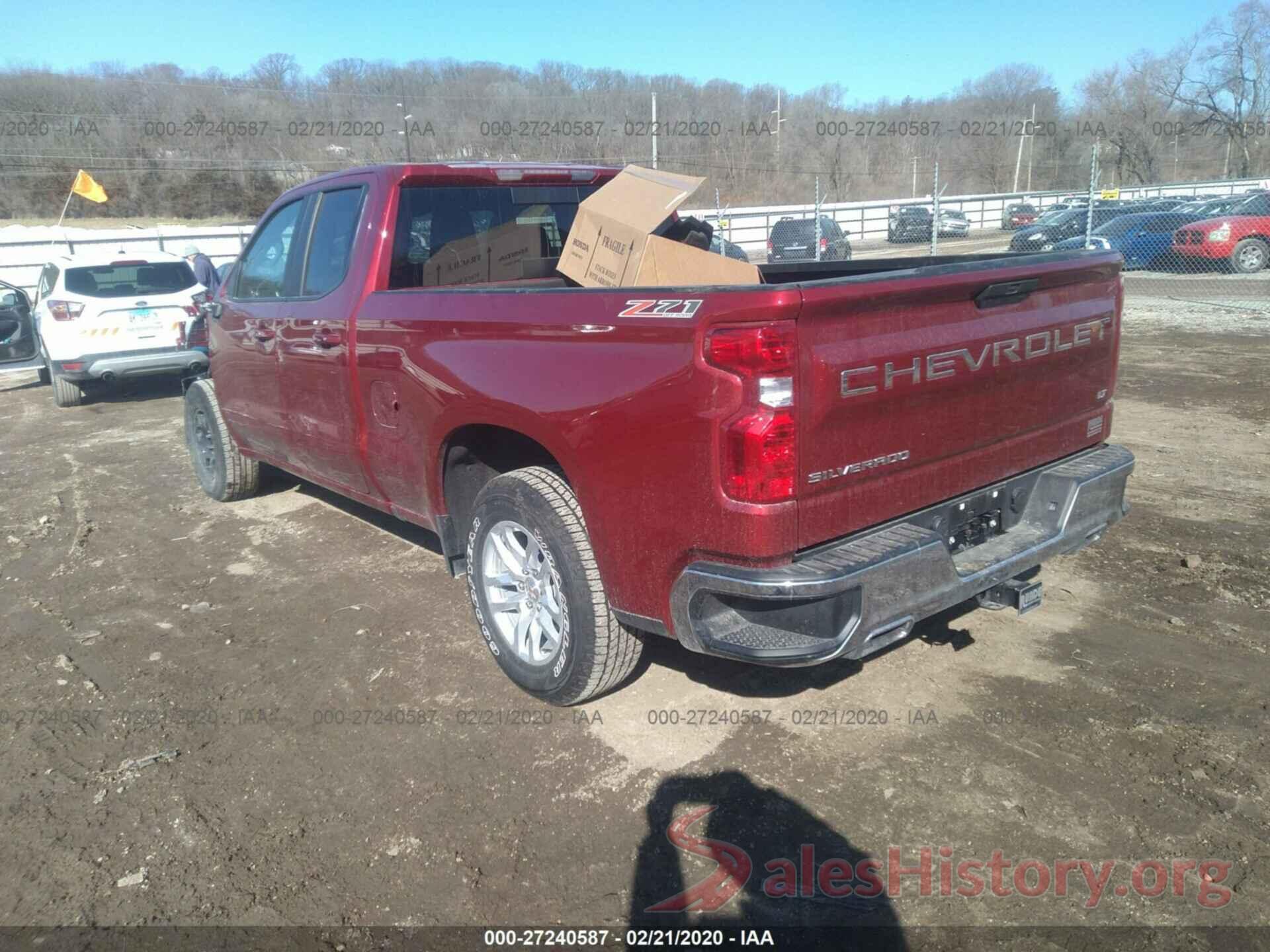 1GCRYDED0KZ351623 2019 CHEVROLET SILVERADO