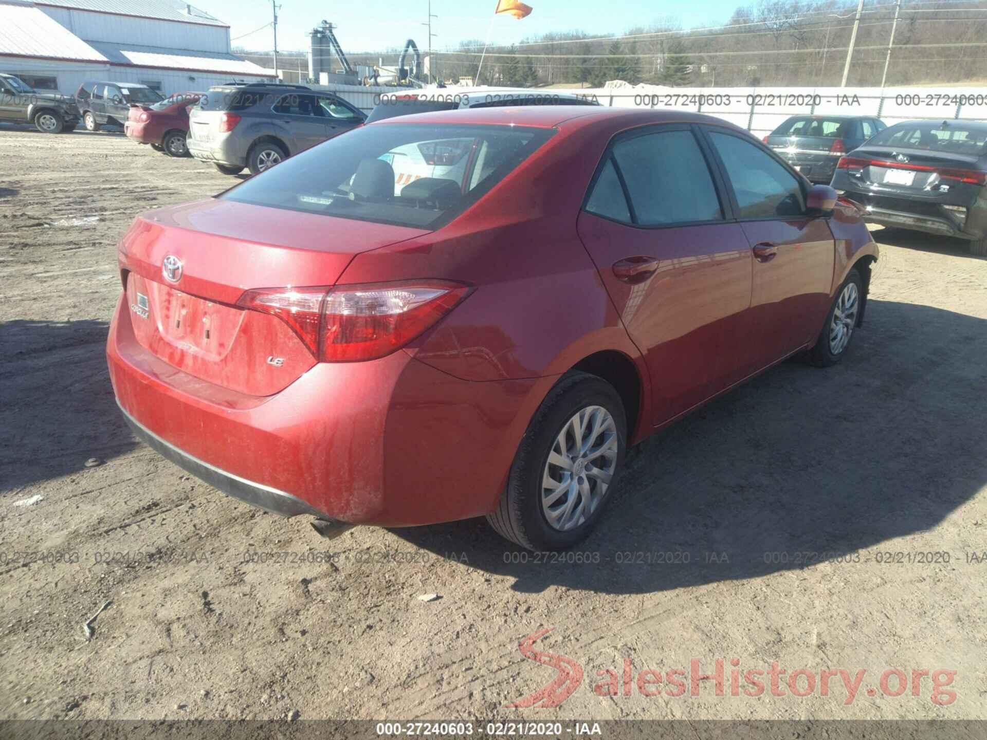 2T1BURHEXJC107789 2018 TOYOTA COROLLA