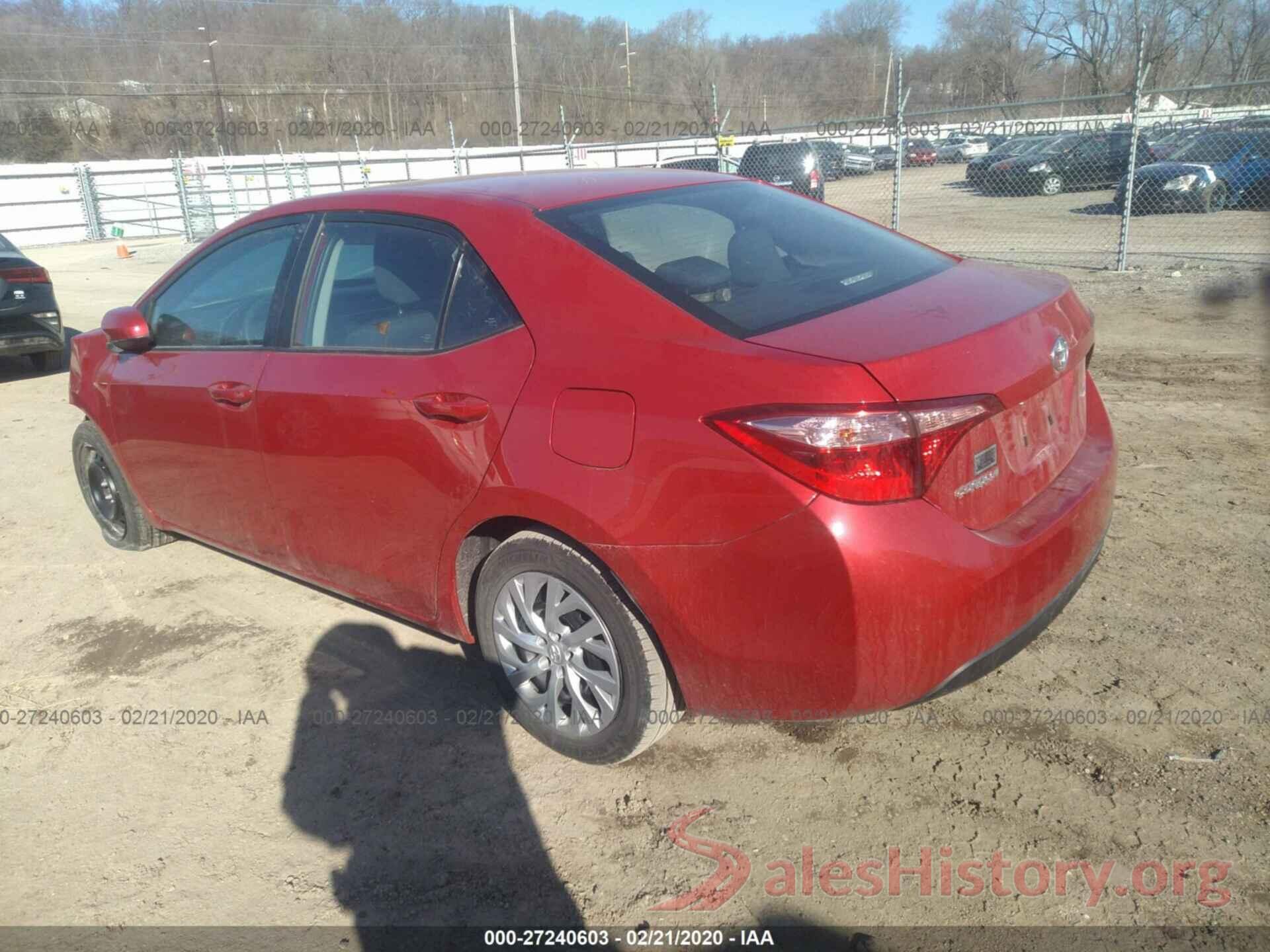 2T1BURHEXJC107789 2018 TOYOTA COROLLA