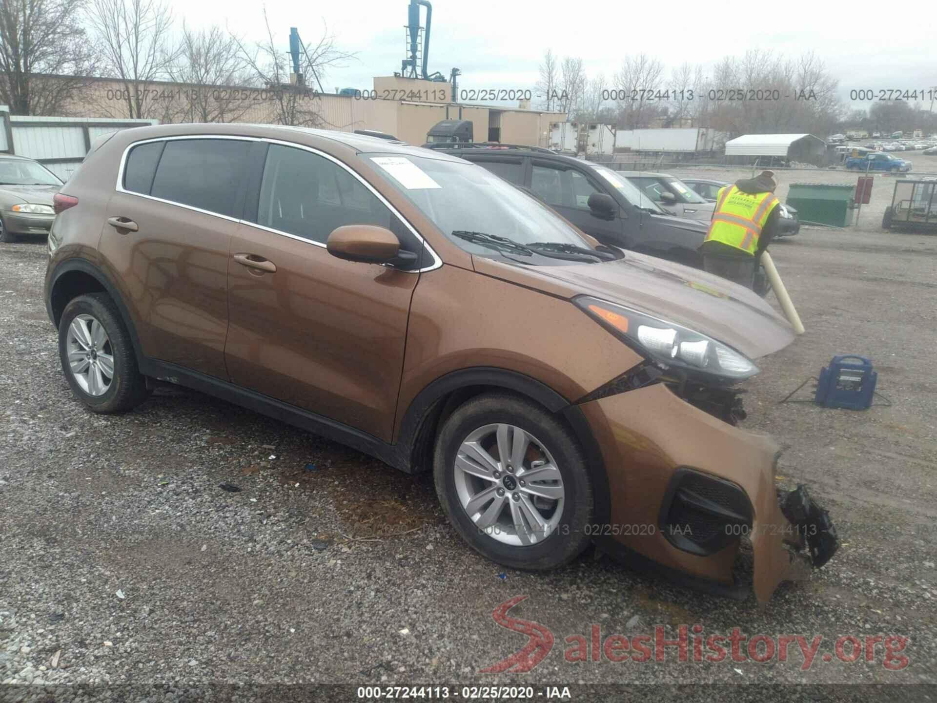 KNDPM3AC4K7544136 2019 KIA SPORTAGE