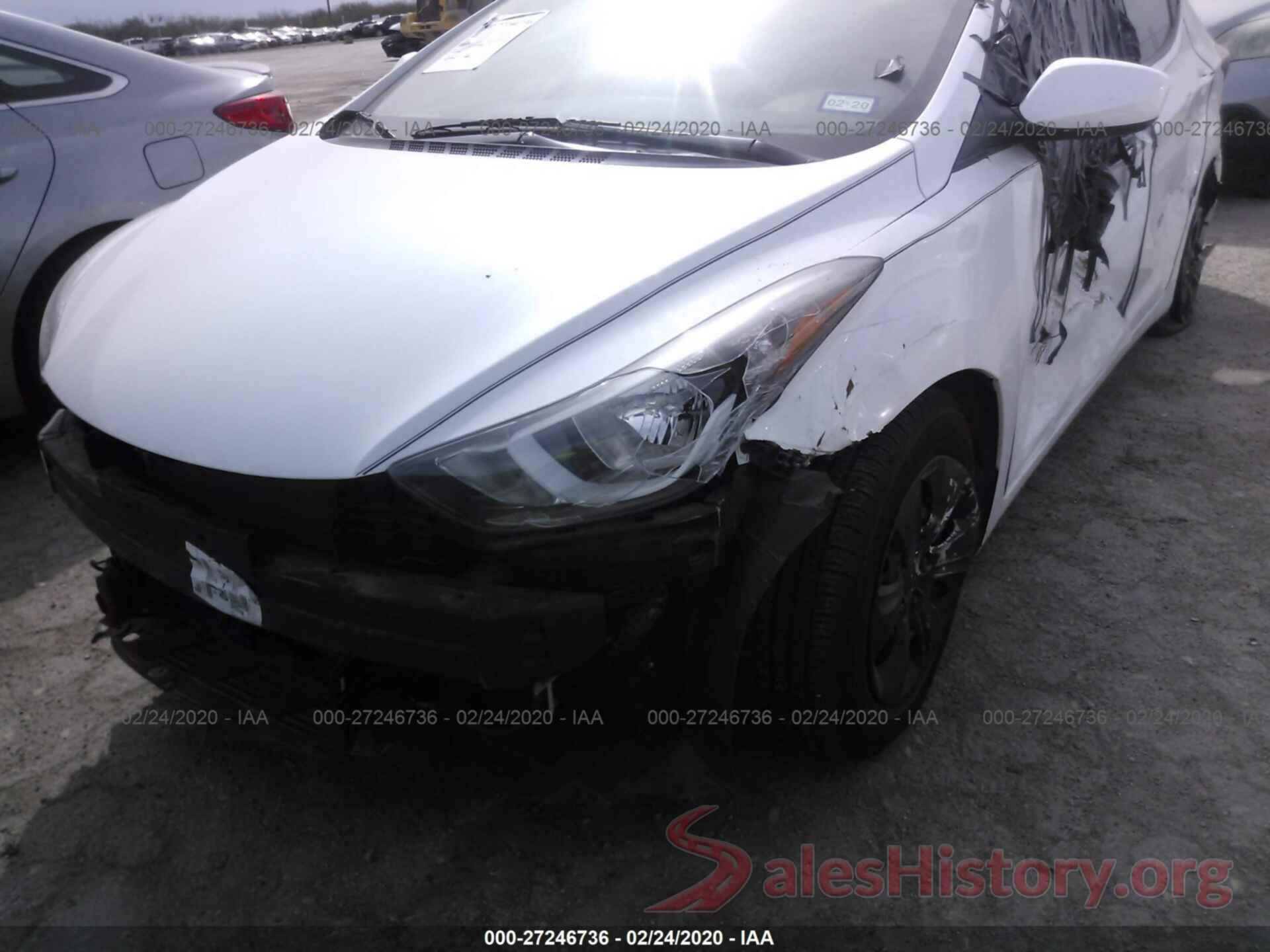 5NPDH4AE6GH748941 2016 HYUNDAI ELANTRA