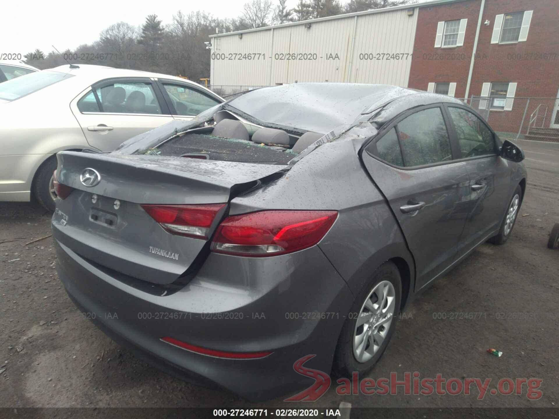 5NPD74LF7JH350251 2018 HYUNDAI ELANTRA