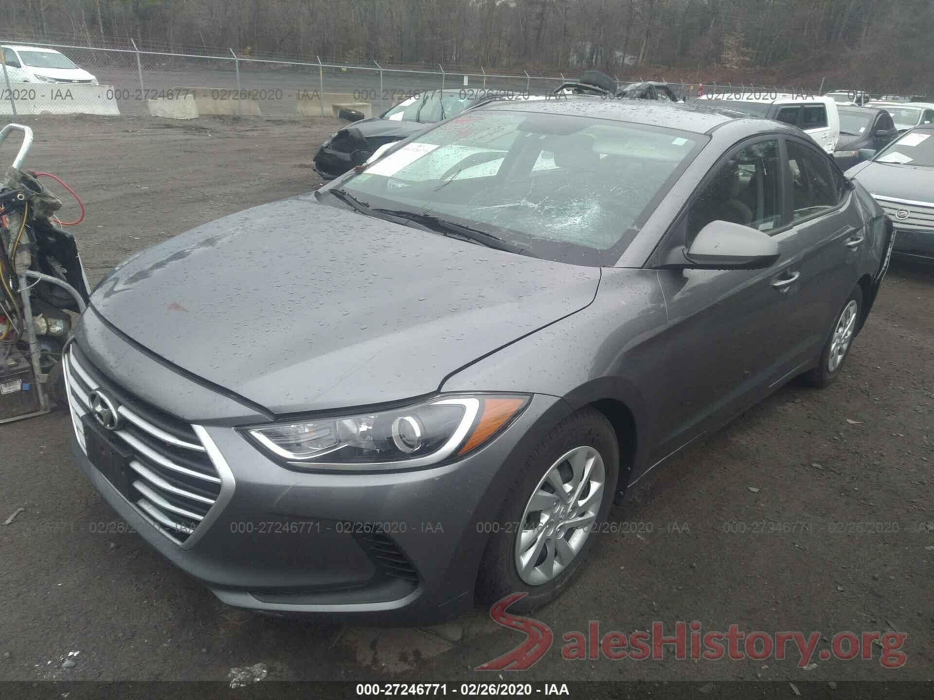 5NPD74LF7JH350251 2018 HYUNDAI ELANTRA