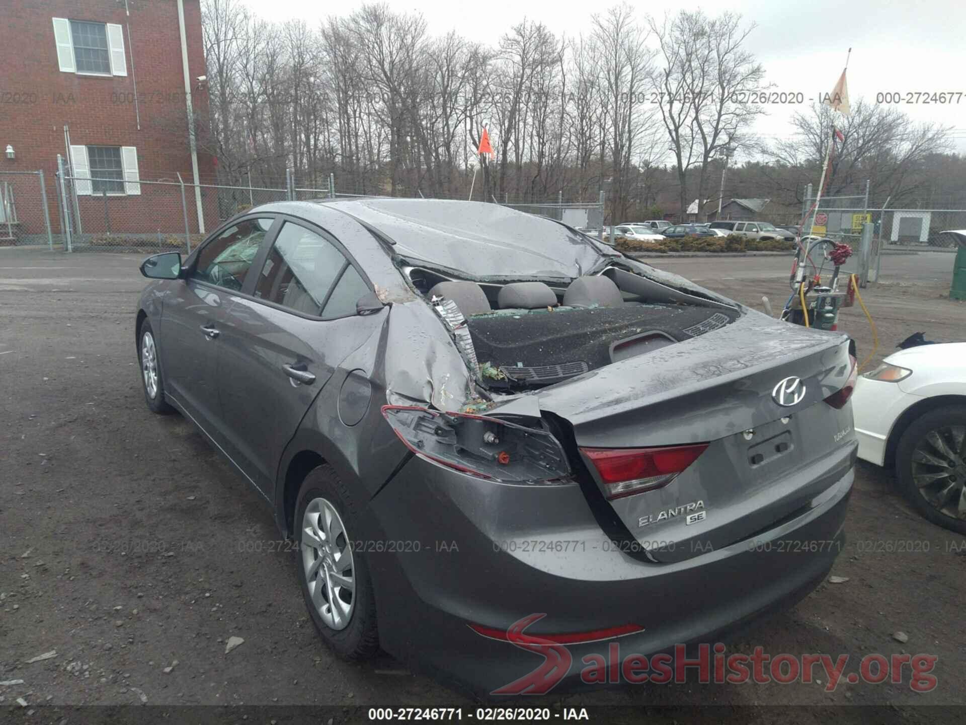 5NPD74LF7JH350251 2018 HYUNDAI ELANTRA