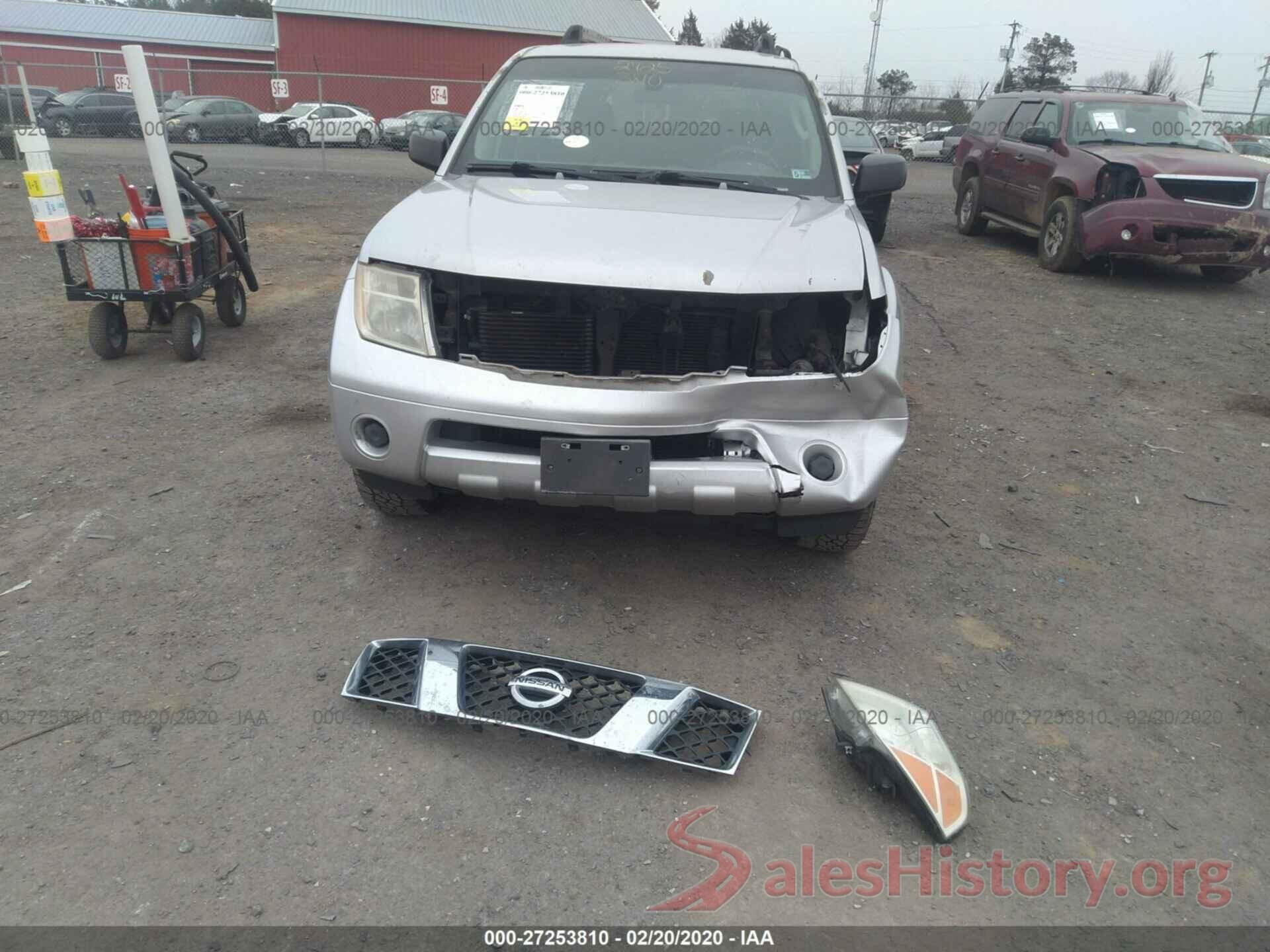 JF2GTAEC2KH316746 2007 NISSAN PATHFINDER