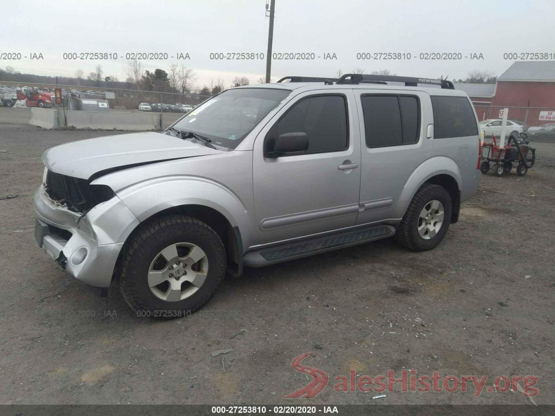 JF2GTAEC2KH316746 2007 NISSAN PATHFINDER