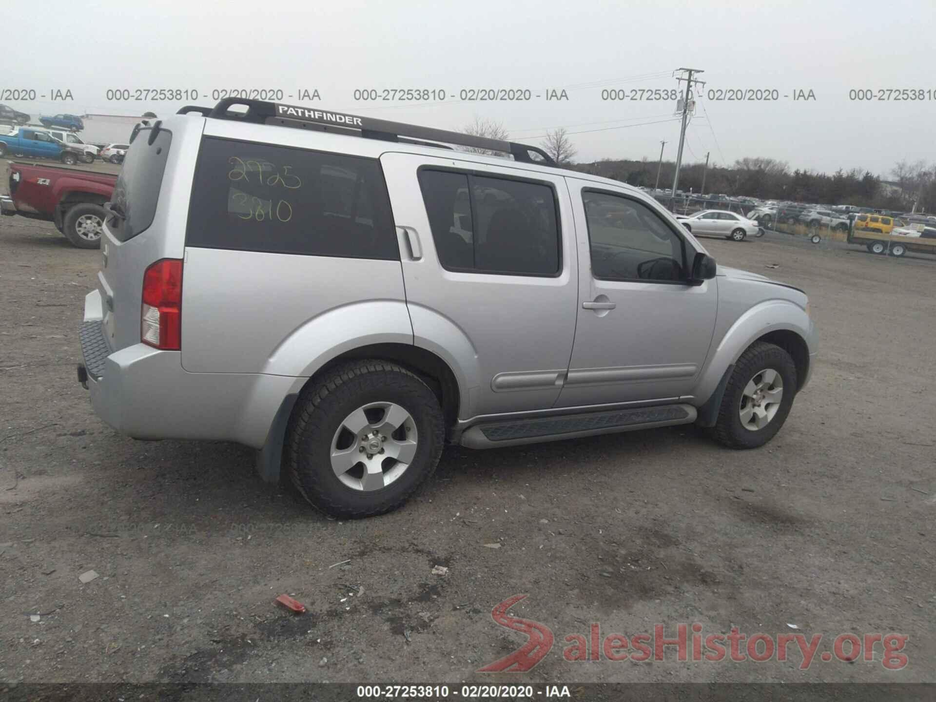 JF2GTAEC2KH316746 2007 NISSAN PATHFINDER