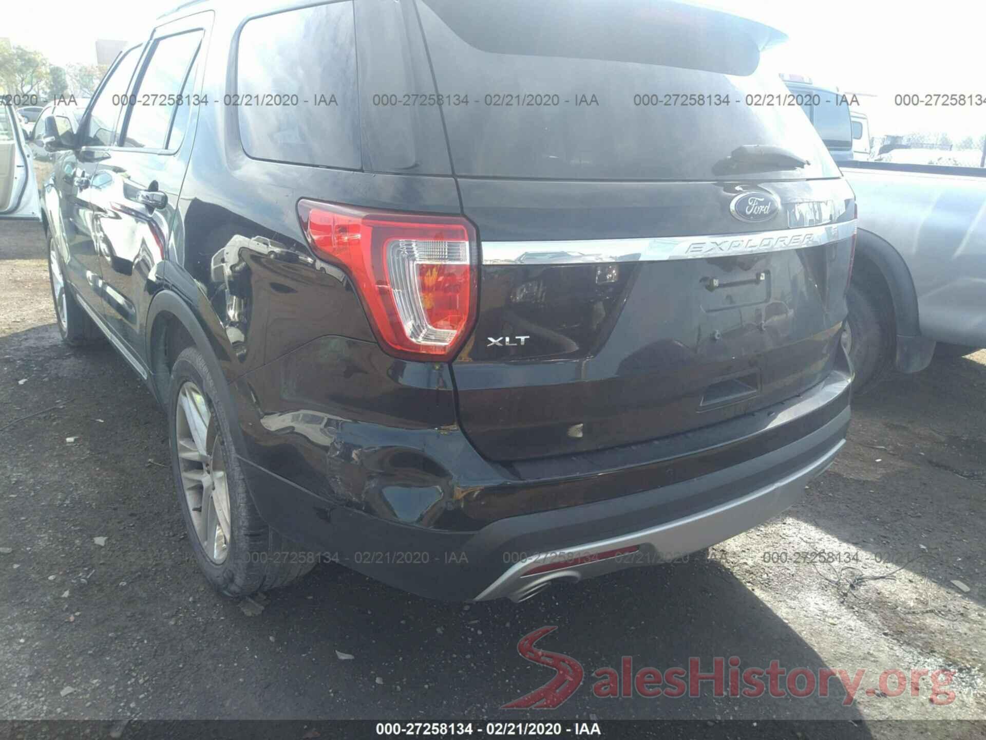 1FM5K7D82HGA60840 2017 FORD EXPLORER