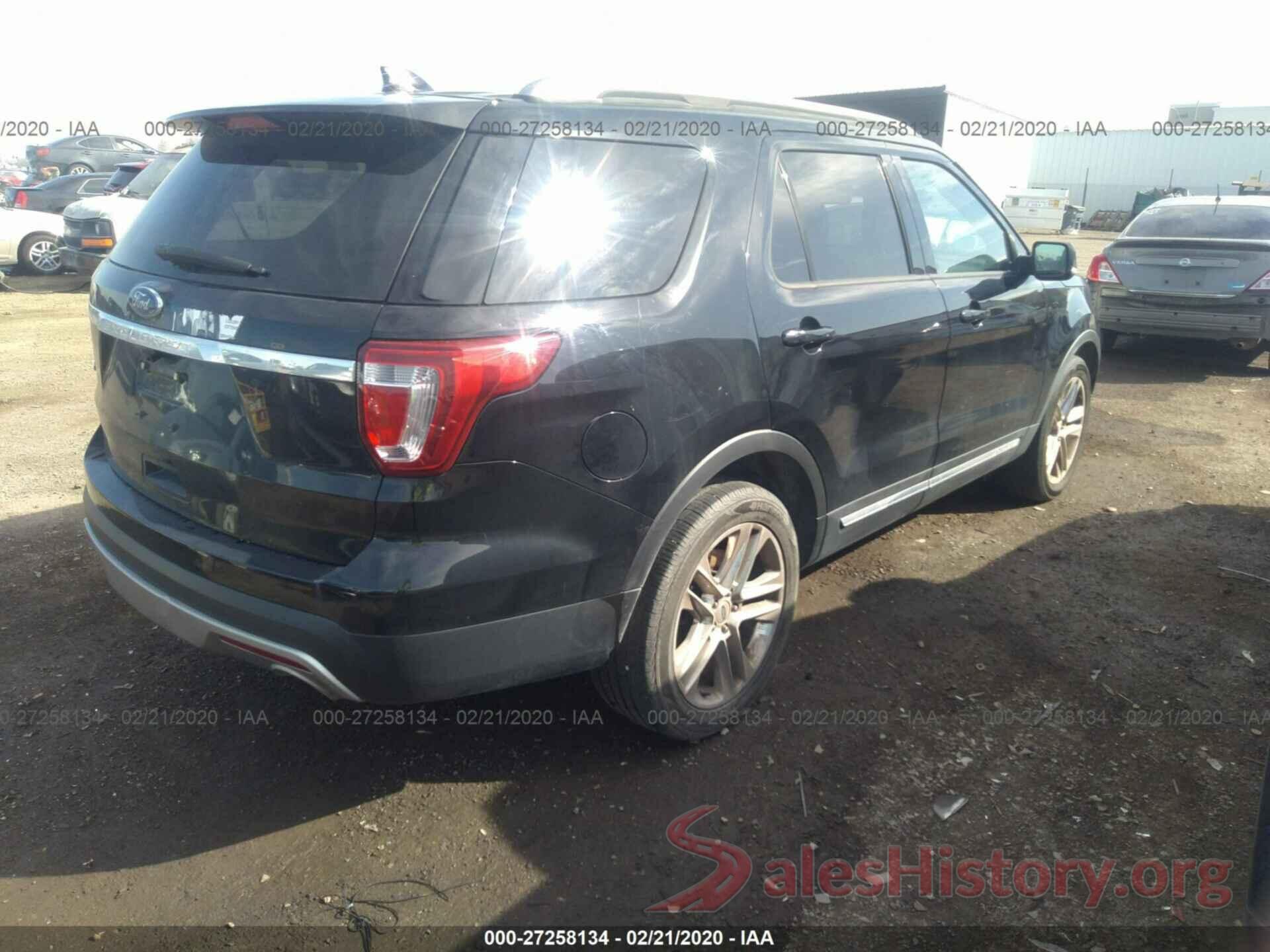 1FM5K7D82HGA60840 2017 FORD EXPLORER