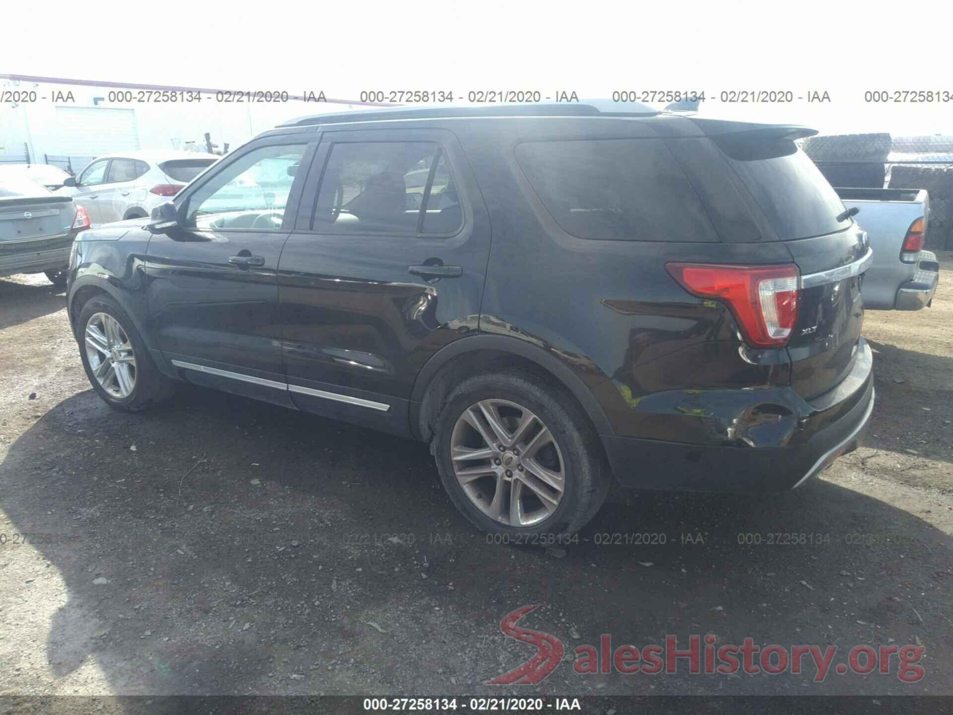 1FM5K7D82HGA60840 2017 FORD EXPLORER