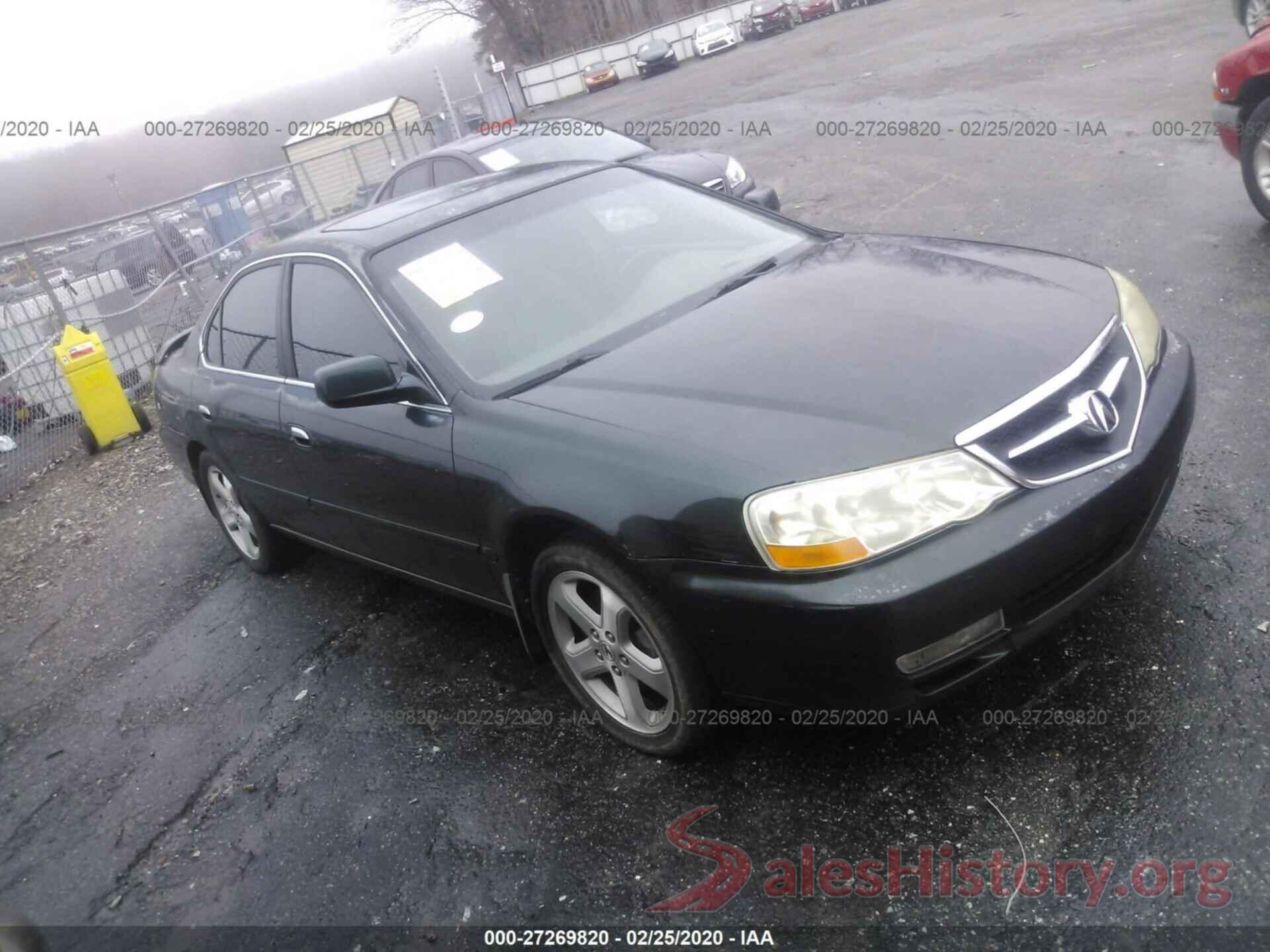 5UXTR7C51KLF31844 2002 ACURA 3.2TL