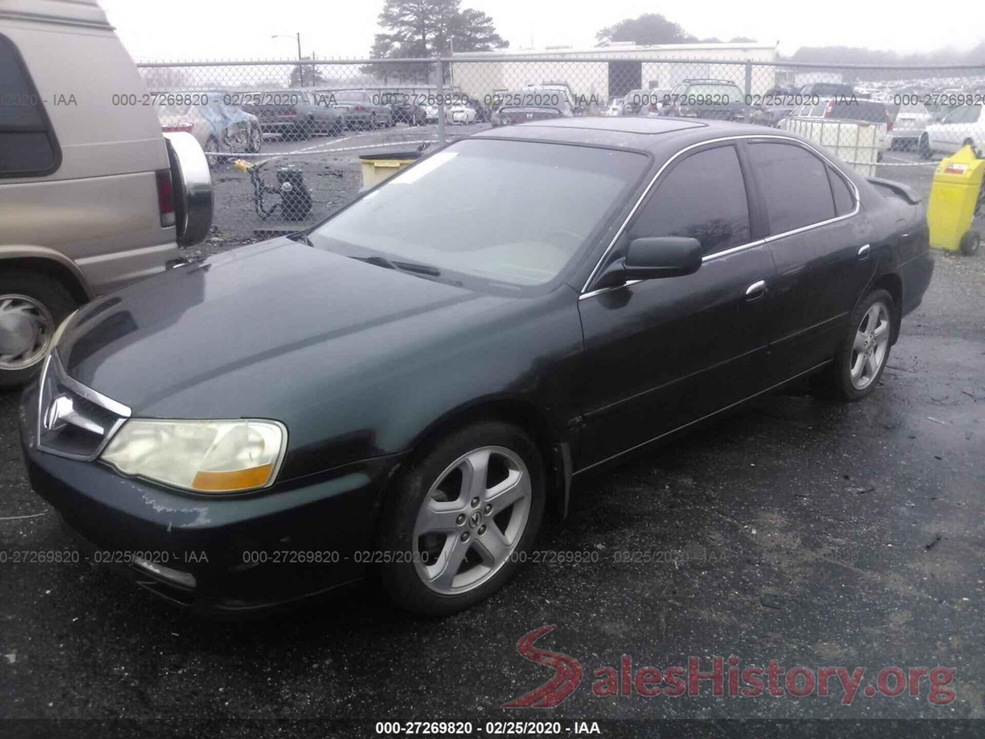 5UXTR7C51KLF31844 2002 ACURA 3.2TL