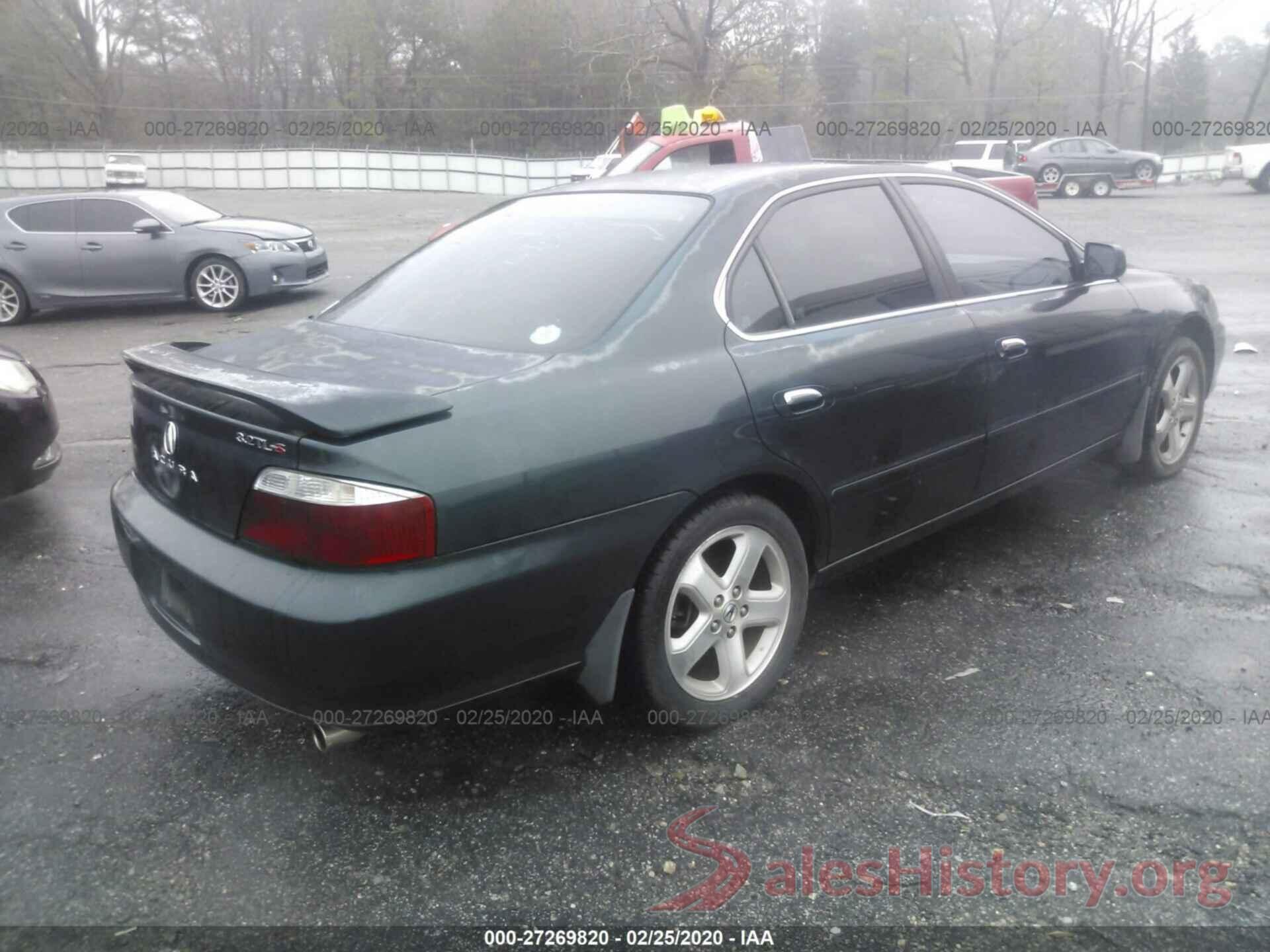 5UXTR7C51KLF31844 2002 ACURA 3.2TL