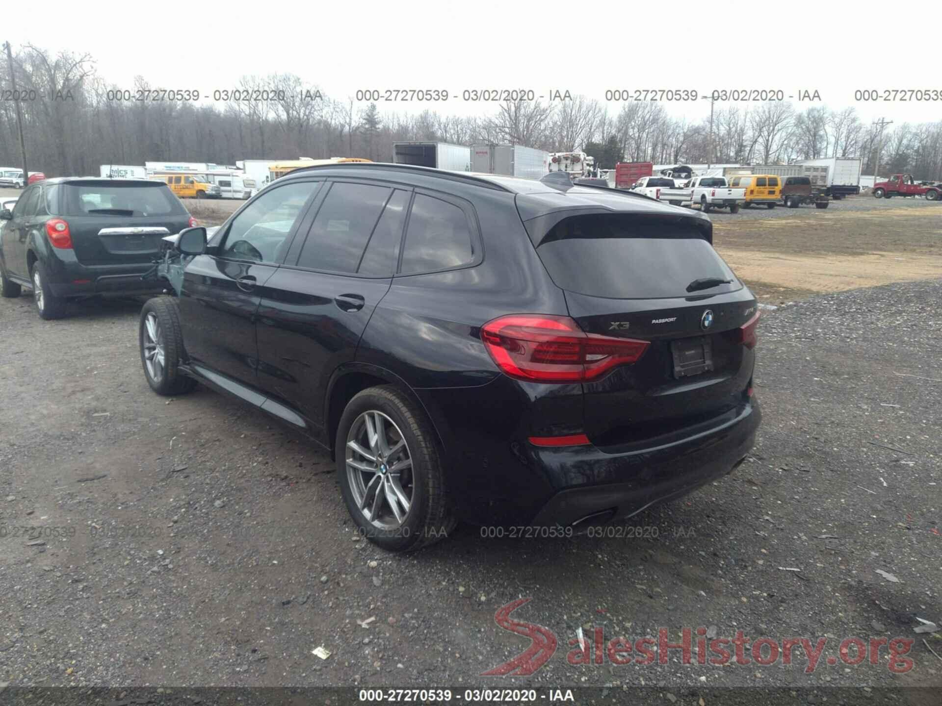 5UXTS3C57J0Y96670 2018 BMW X3