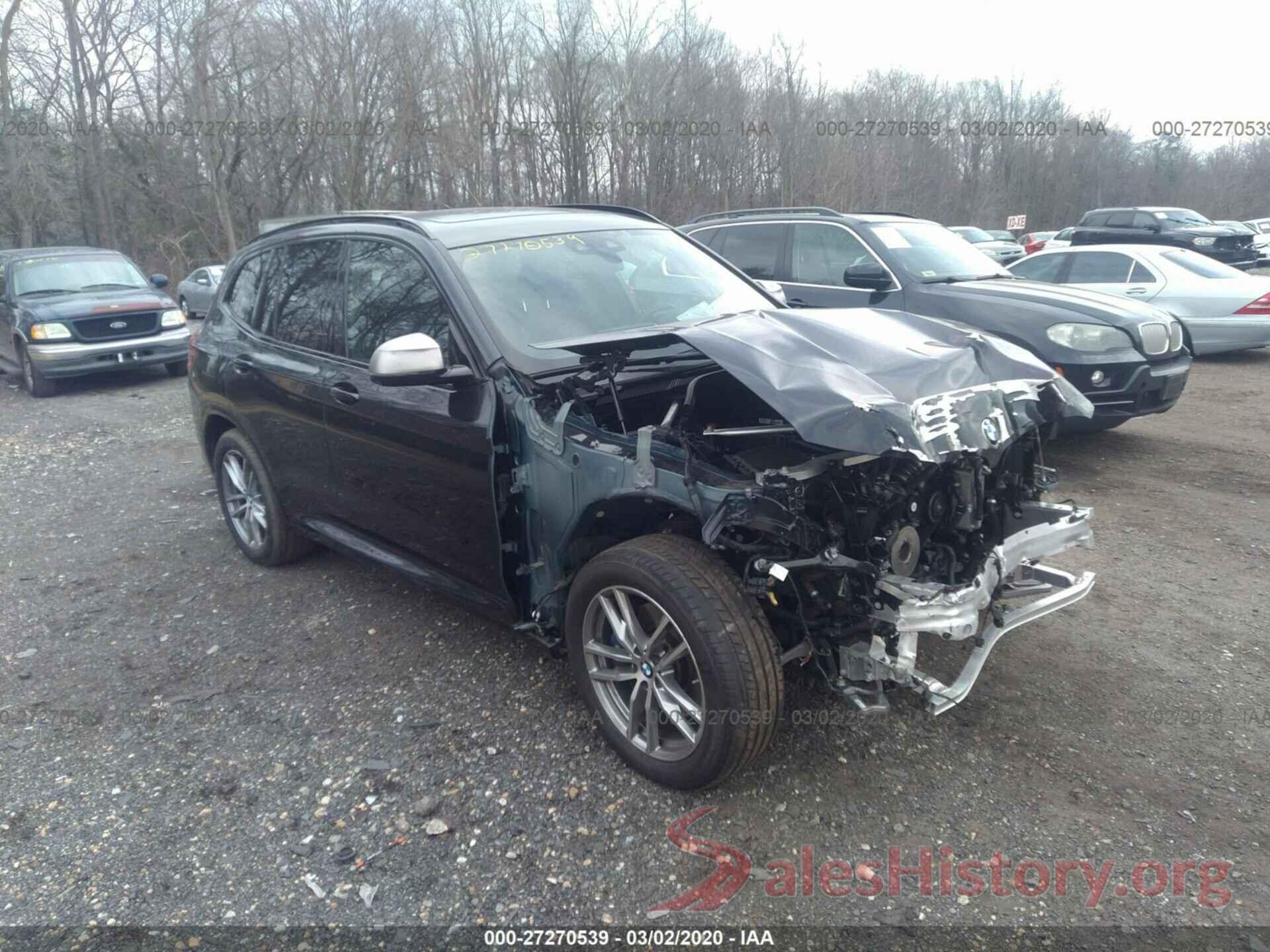 5UXTS3C57J0Y96670 2018 BMW X3