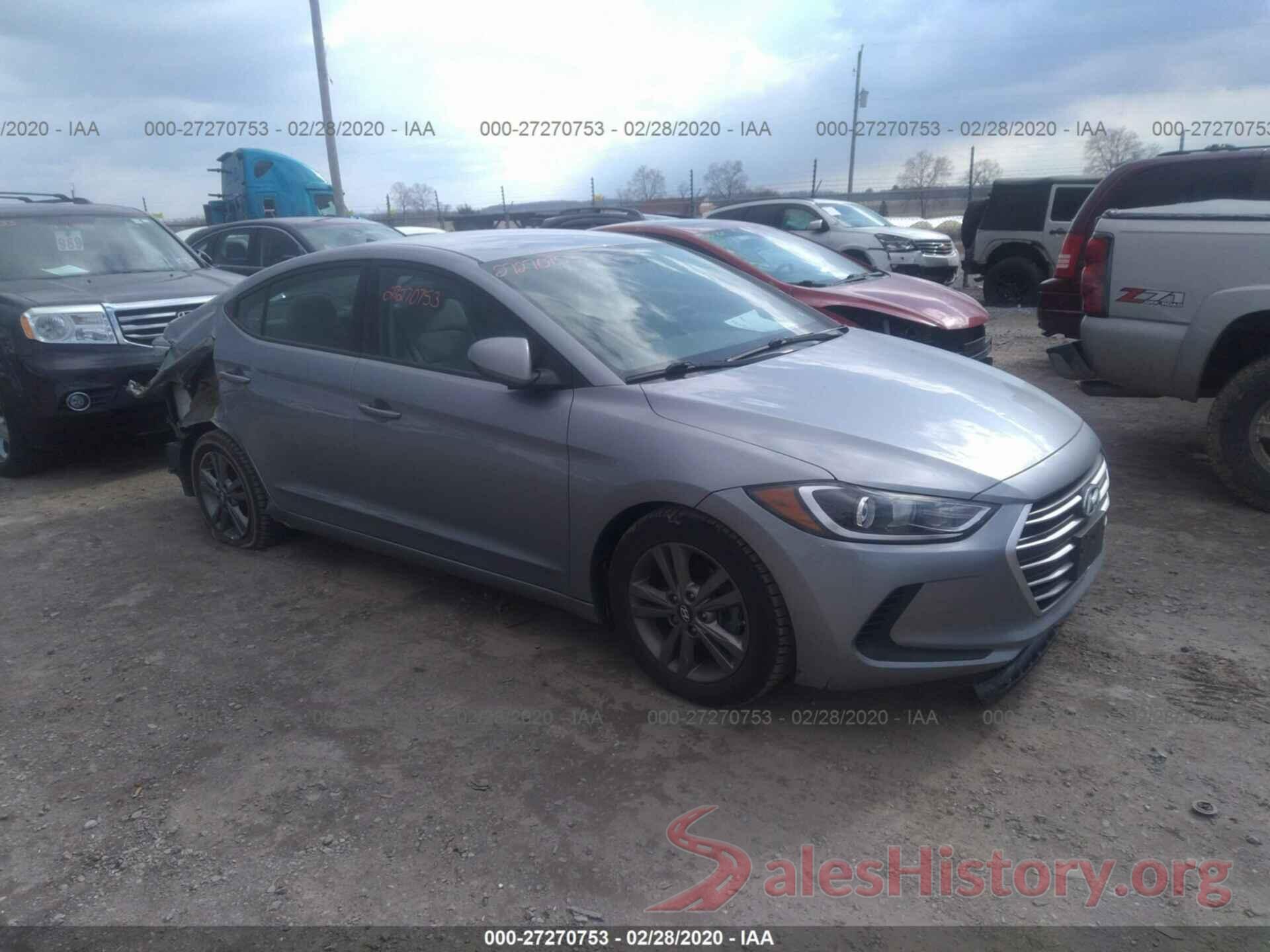 5NPD84LF2HH030780 2017 HYUNDAI ELANTRA