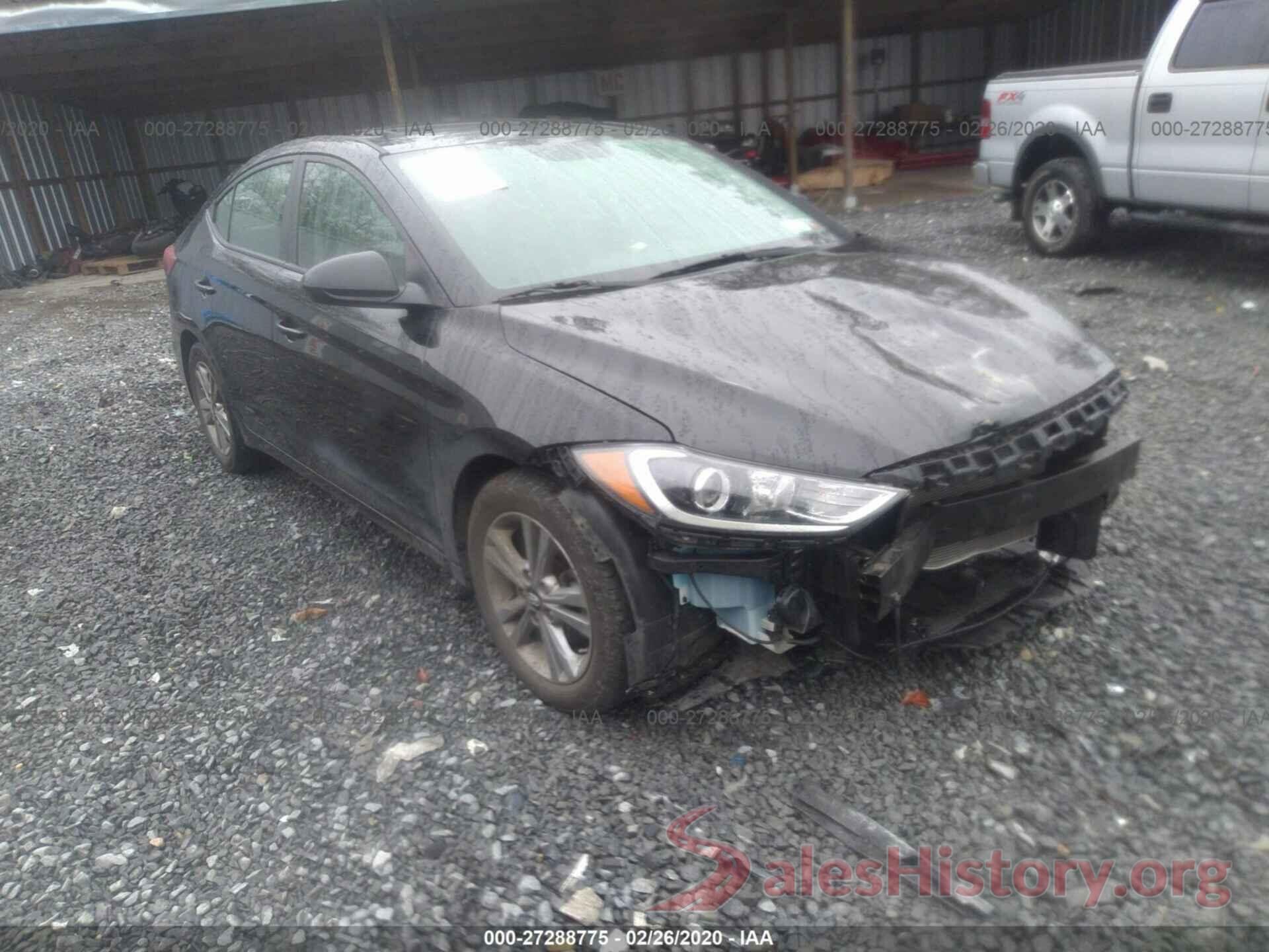 KMHD84LF2JU543468 2018 HYUNDAI ELANTRA