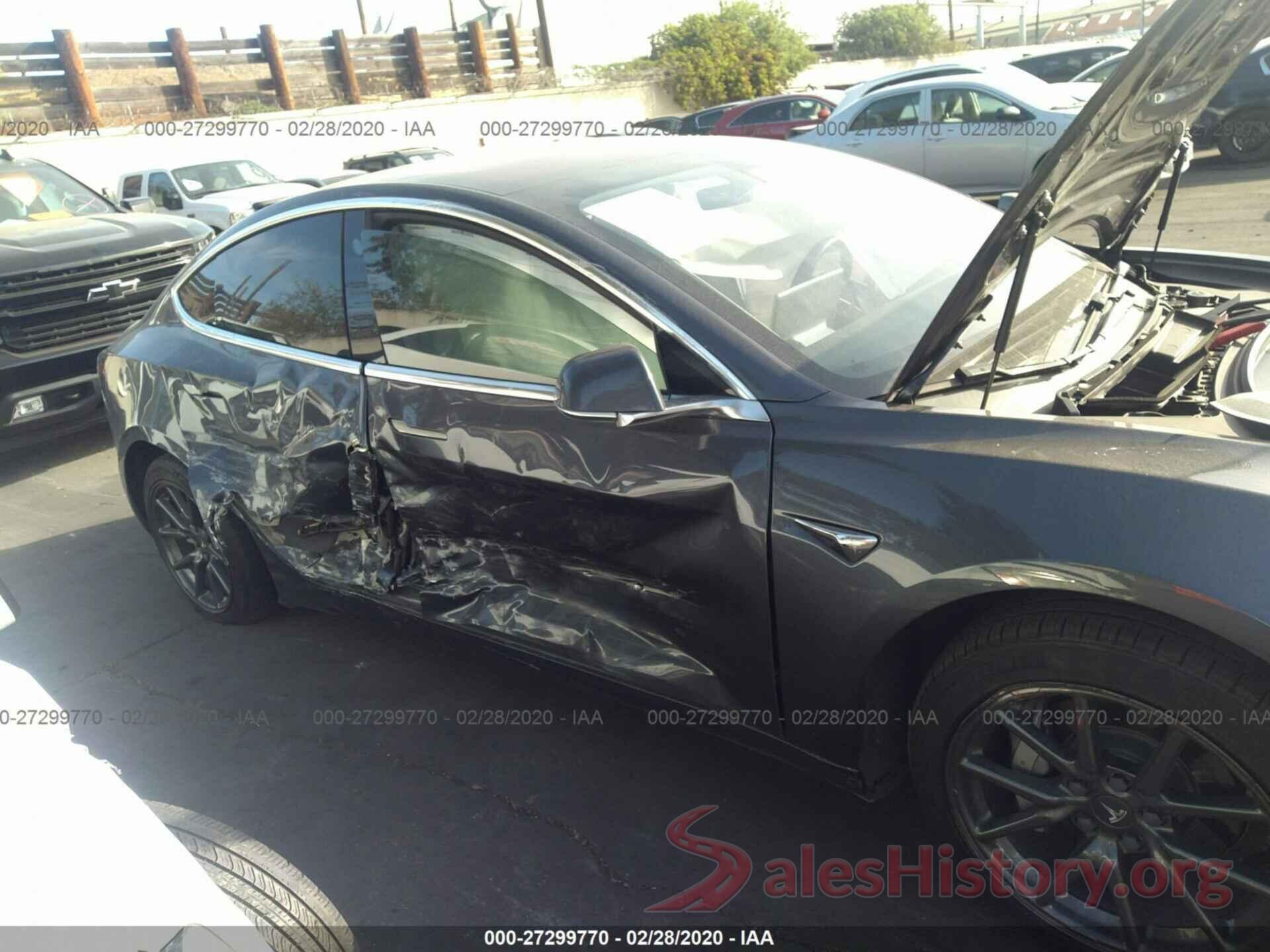 5YJ3E1EA8JF043378 2018 TESLA MODEL 3