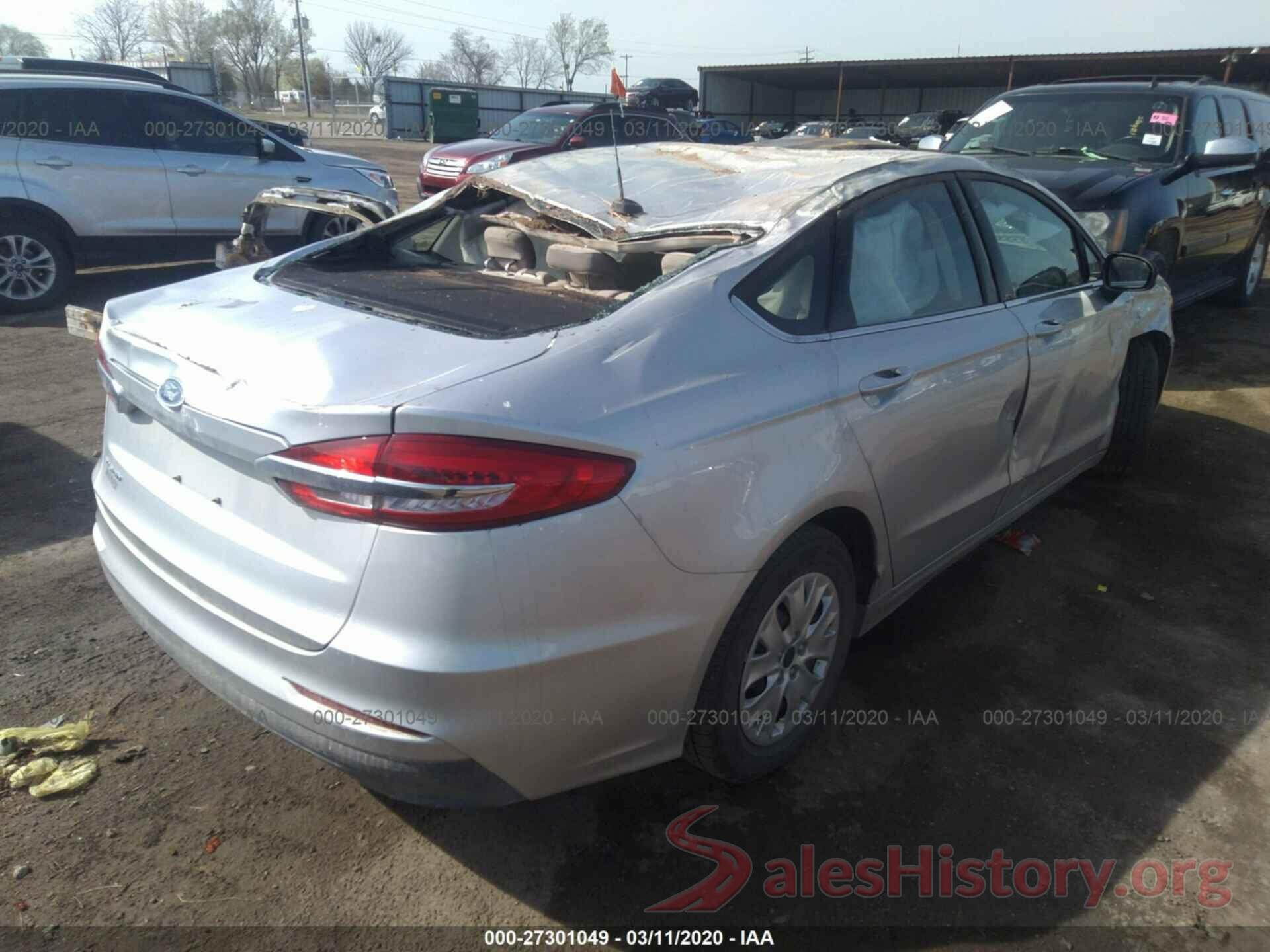 3FA6P0G77KR268335 2019 FORD FUSION