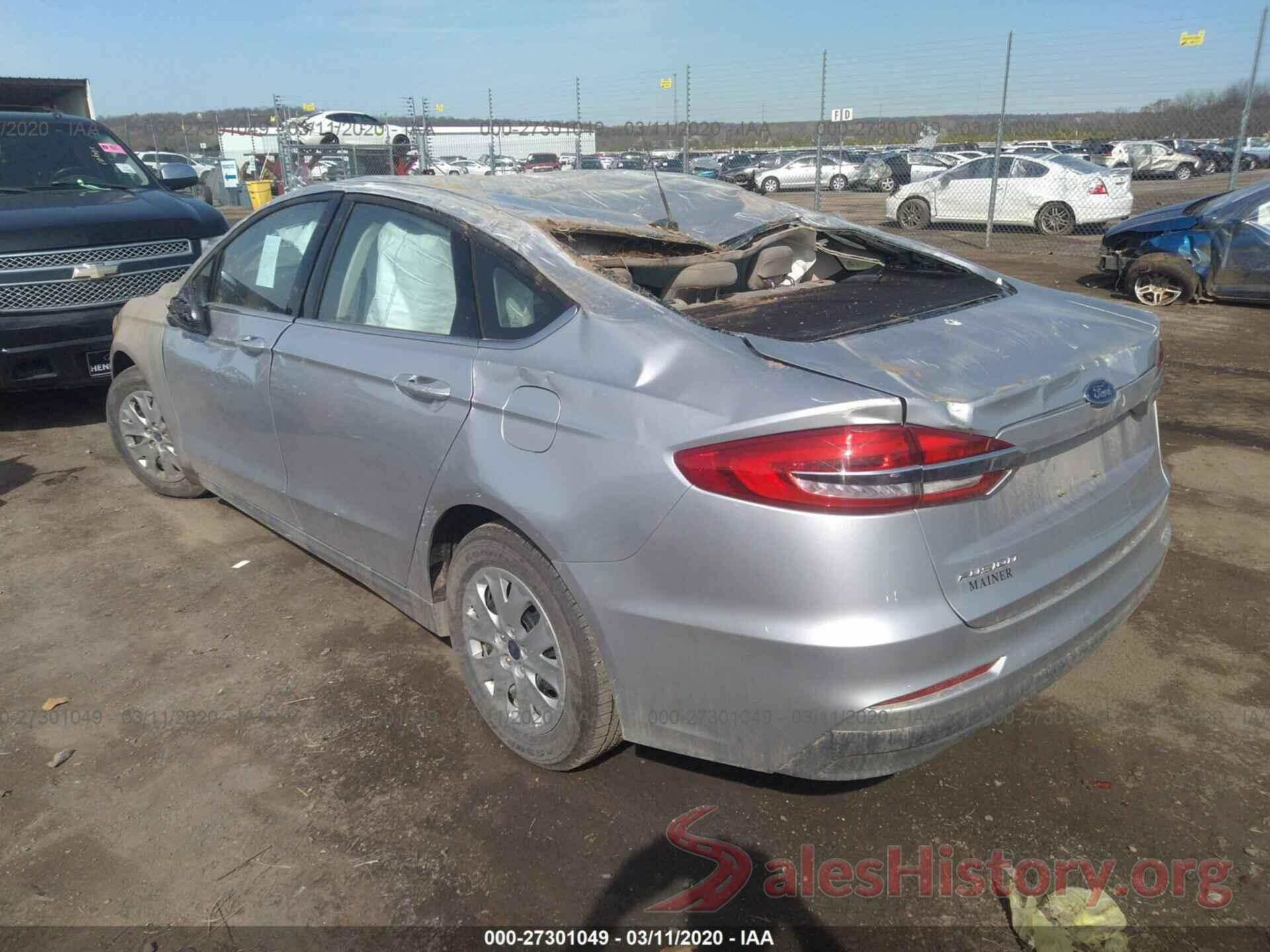 3FA6P0G77KR268335 2019 FORD FUSION