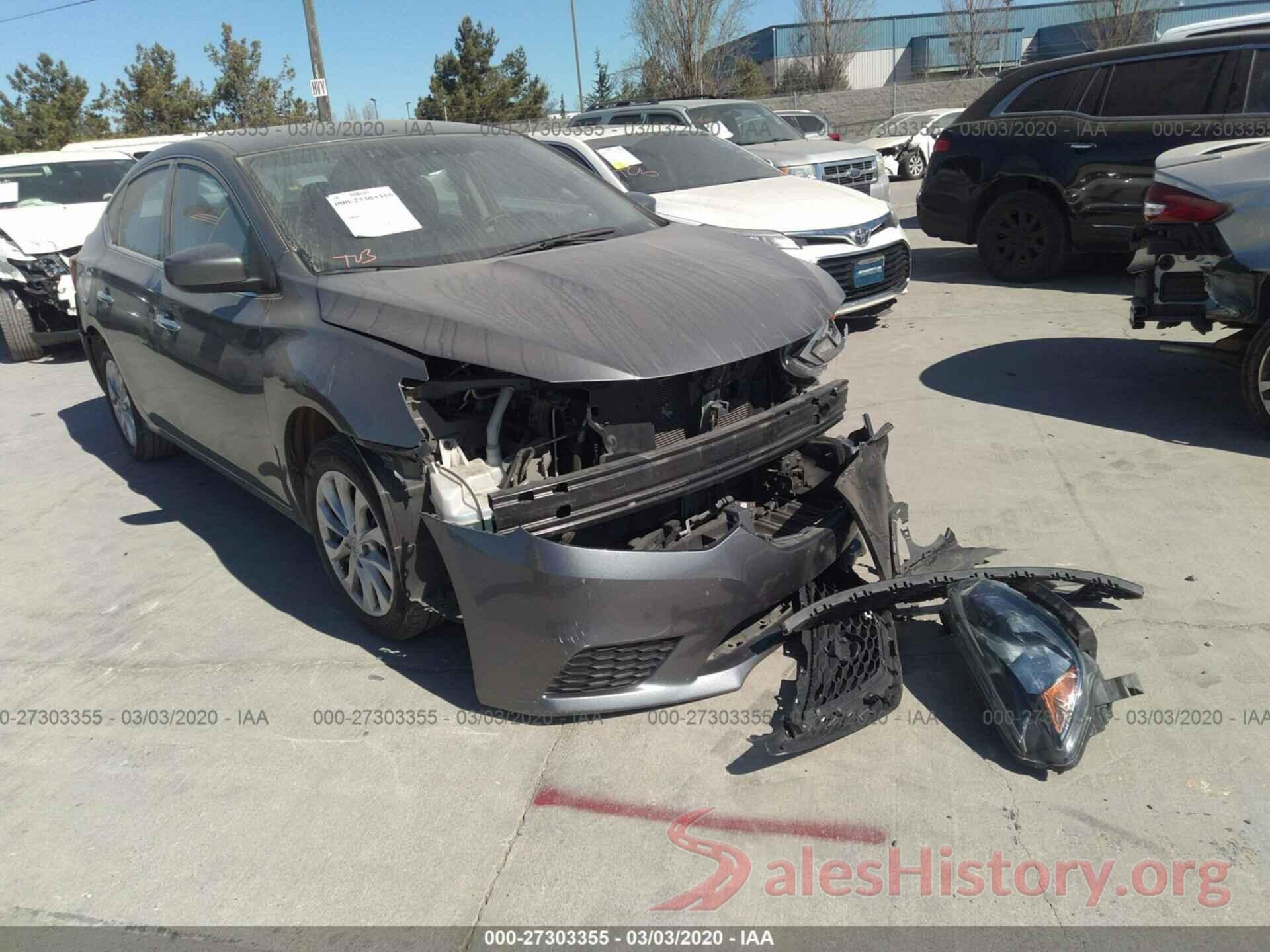 3N1AB7AP6JY250050 2018 NISSAN SENTRA