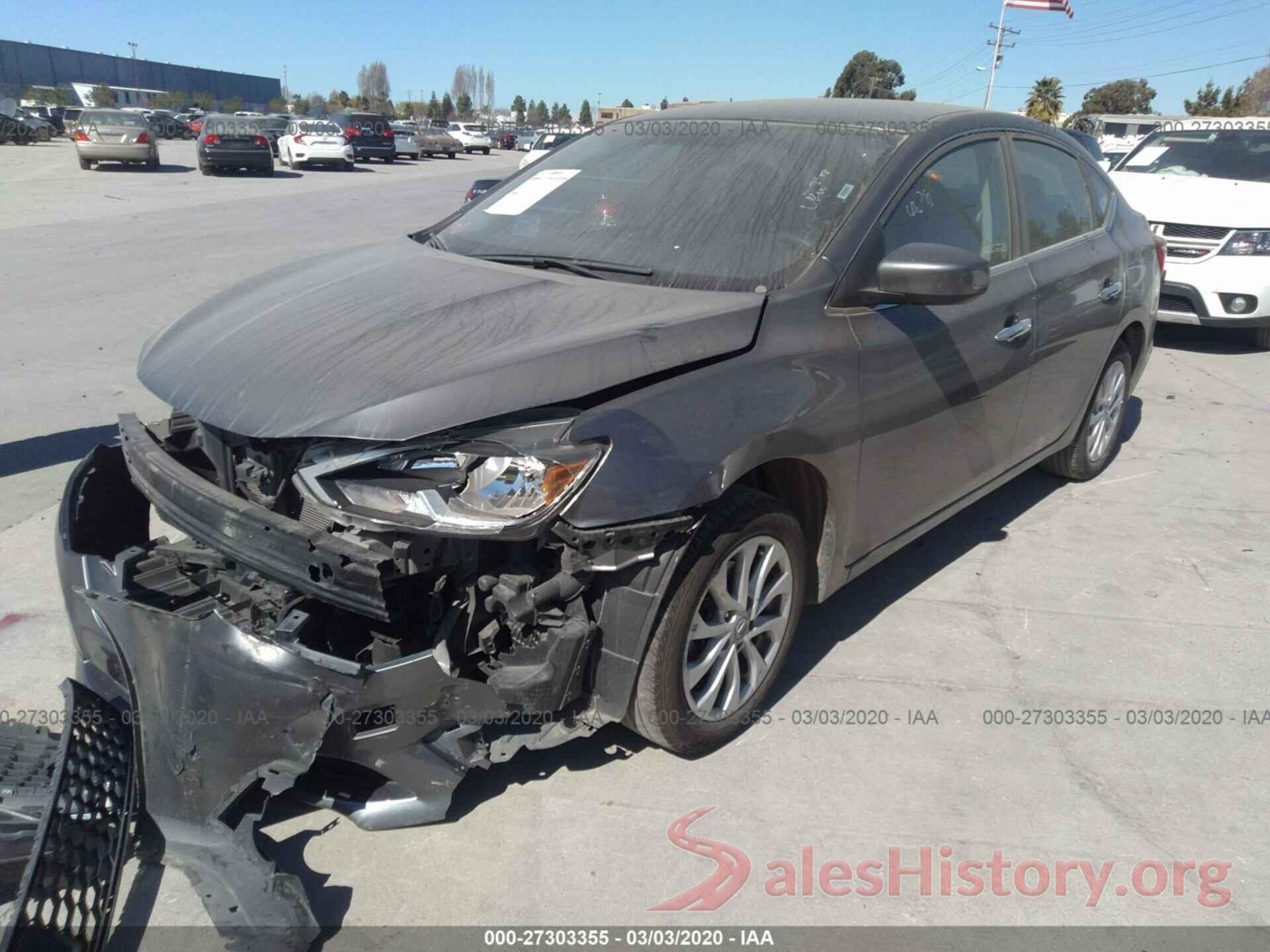 3N1AB7AP6JY250050 2018 NISSAN SENTRA